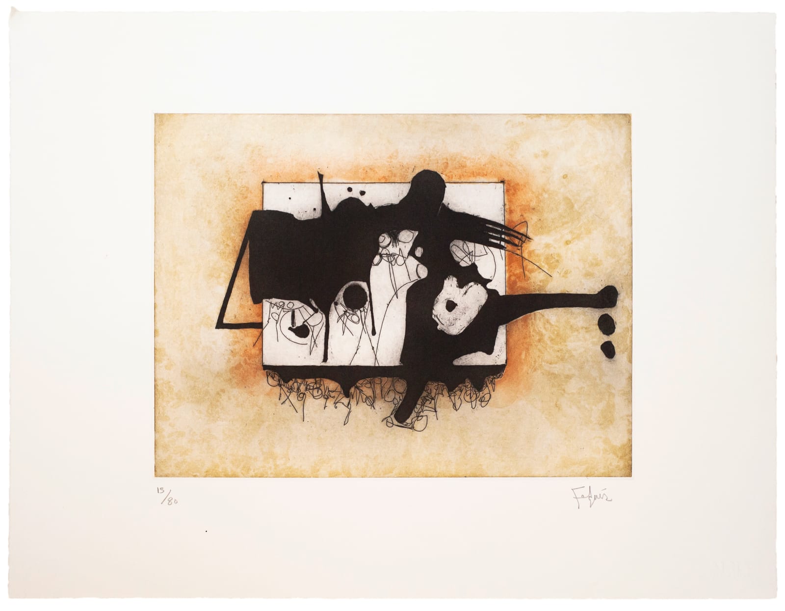 Manuel Felguérez, "Puntapie". , S/F