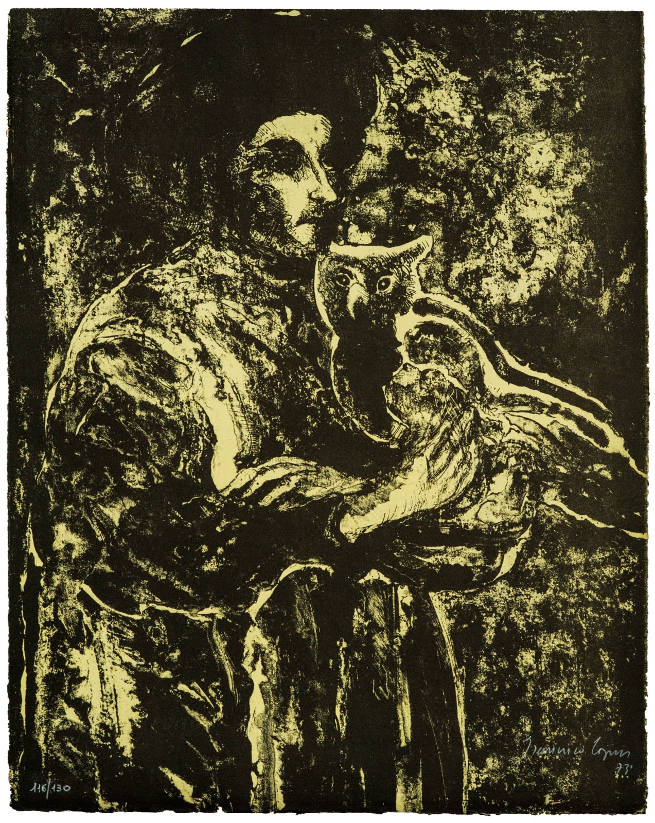 Francisco Corzas, "El ciego vidente", 1973