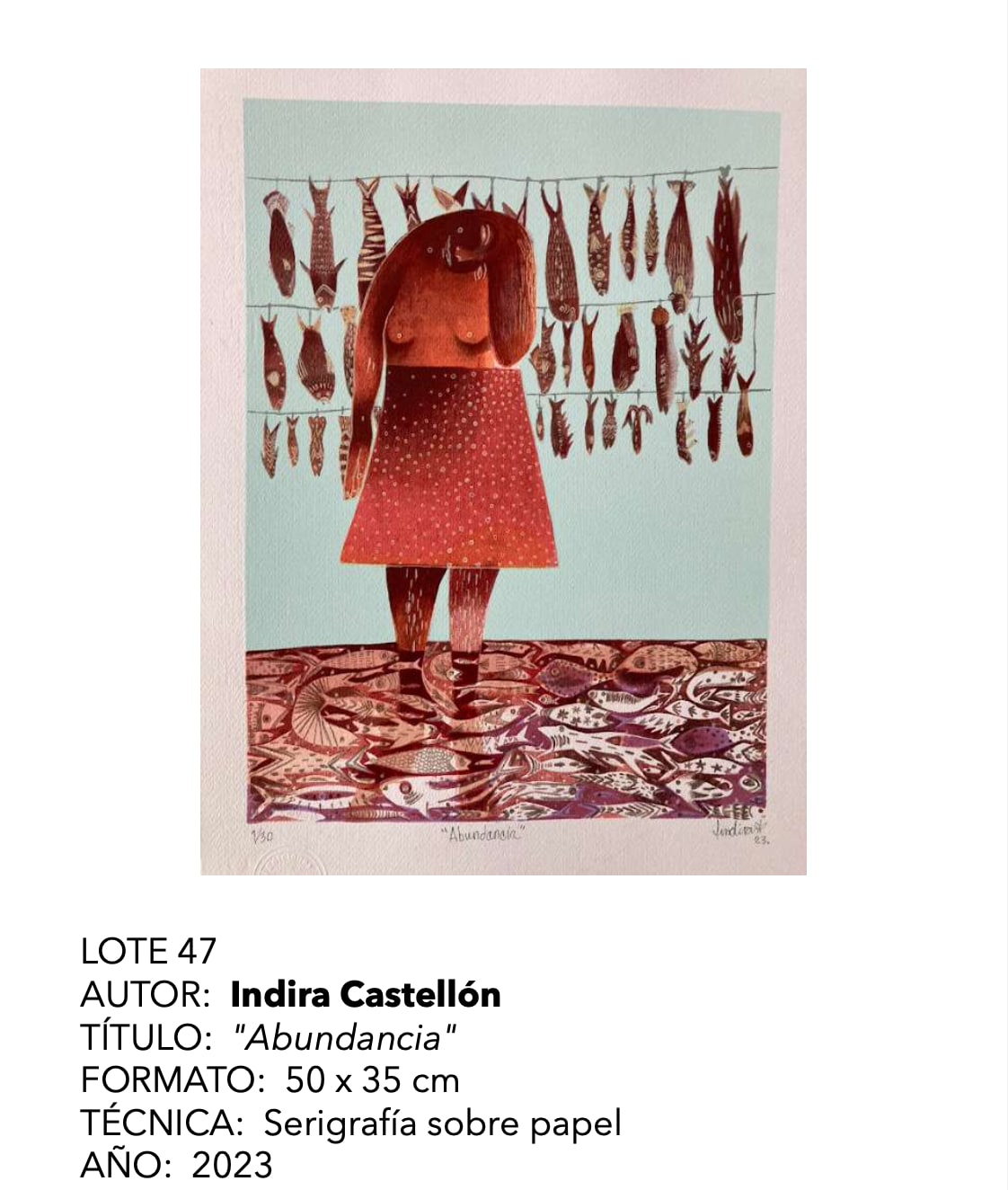 Indira Castellon, "Abundancia", 2023