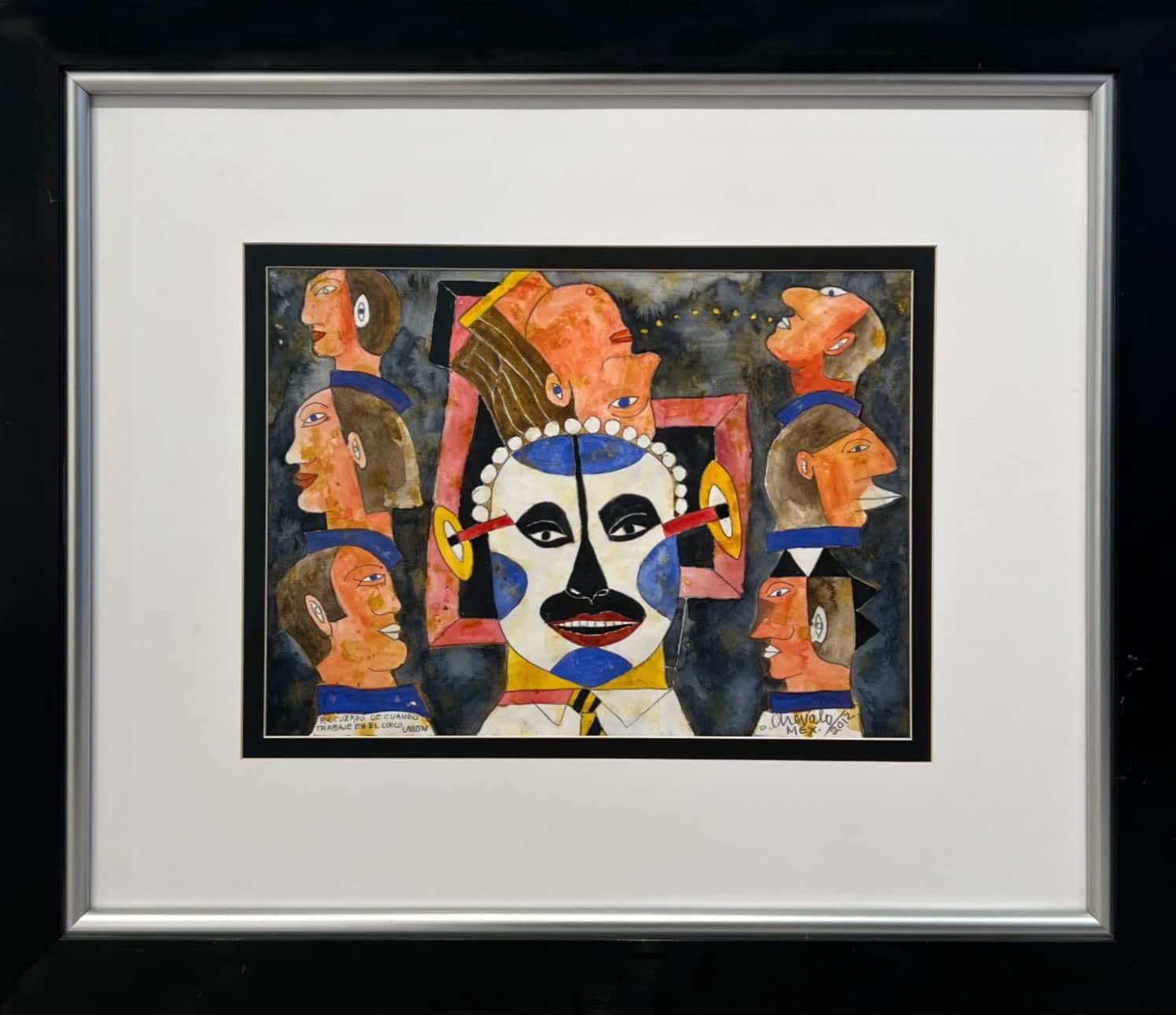 Javier Arévalo, "Recuerdo de cuando trabajé en el circo unión", 2012