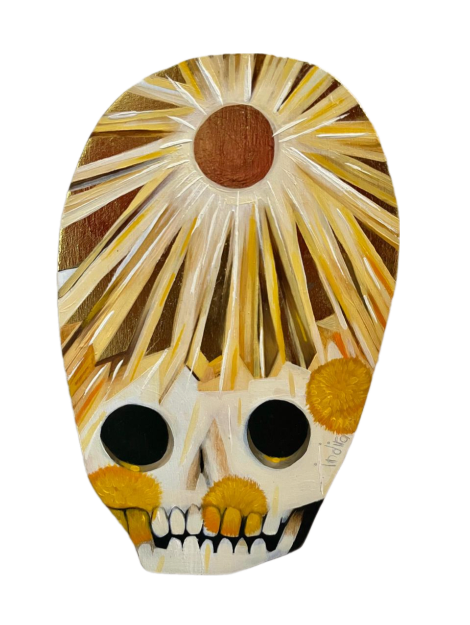 Indira Castellón, "Fragmento IV- Muerte Omnipresente", 2024