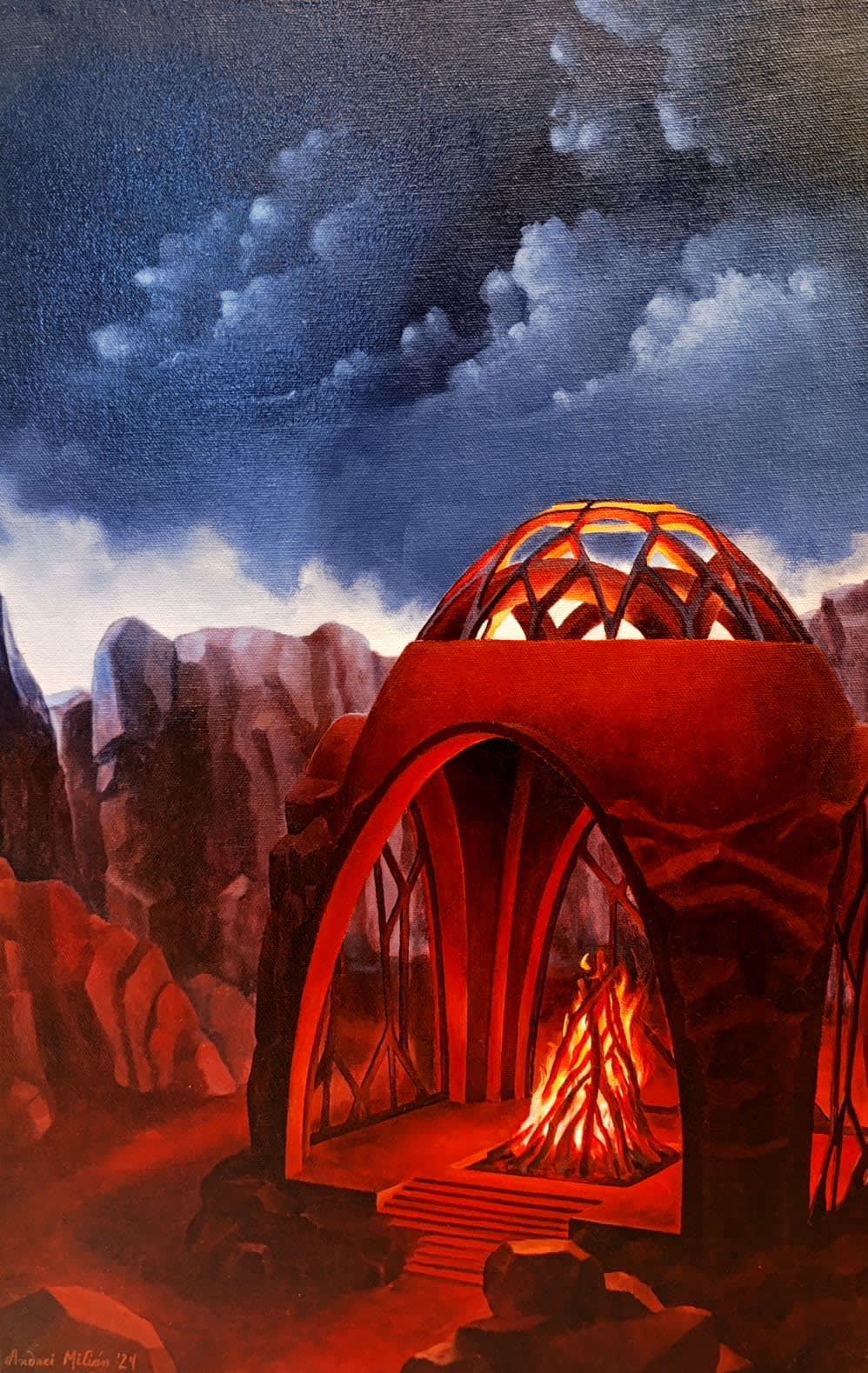 Andrei Milián, "Volcán", 2024
