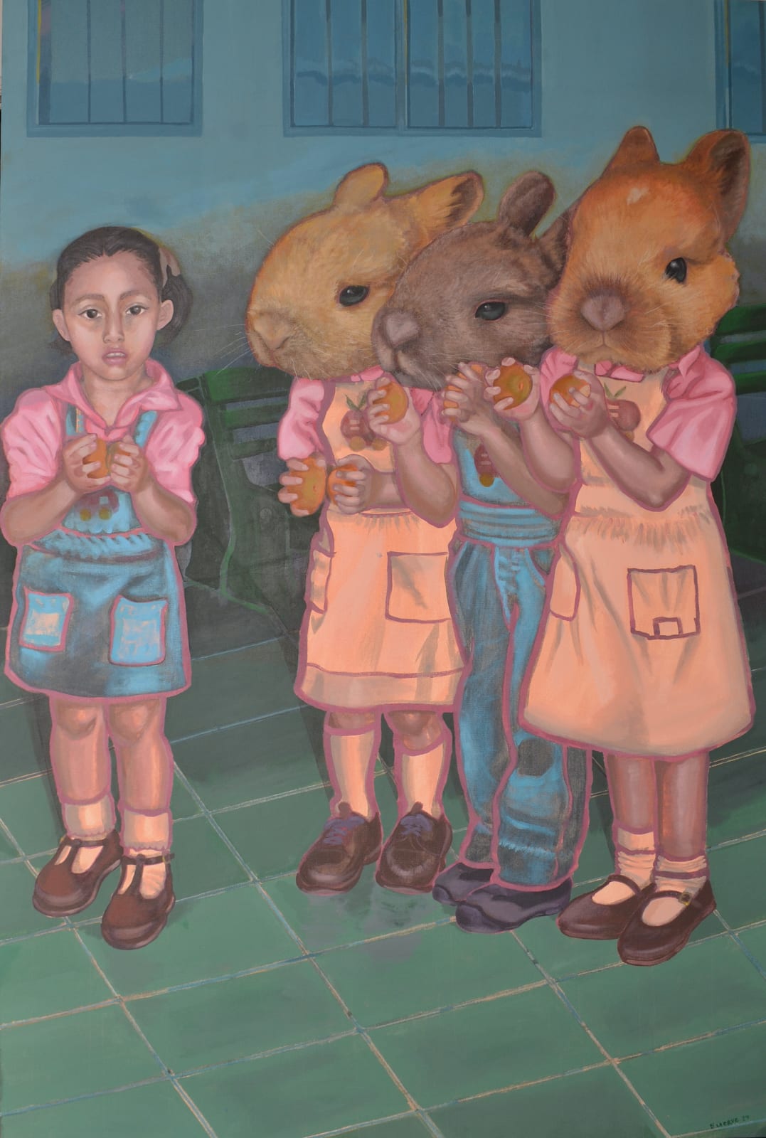 Vanesa de la Cruz, "Aula 1 (Carolina)", 2024
