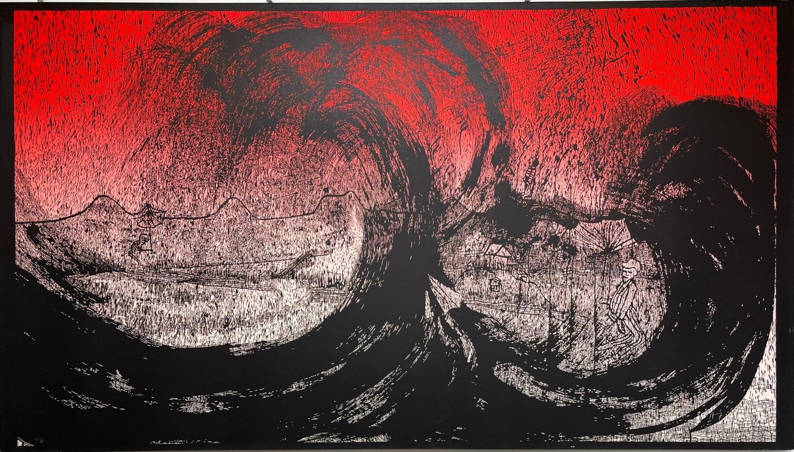 Sergio Hernández, "La ola", 2011