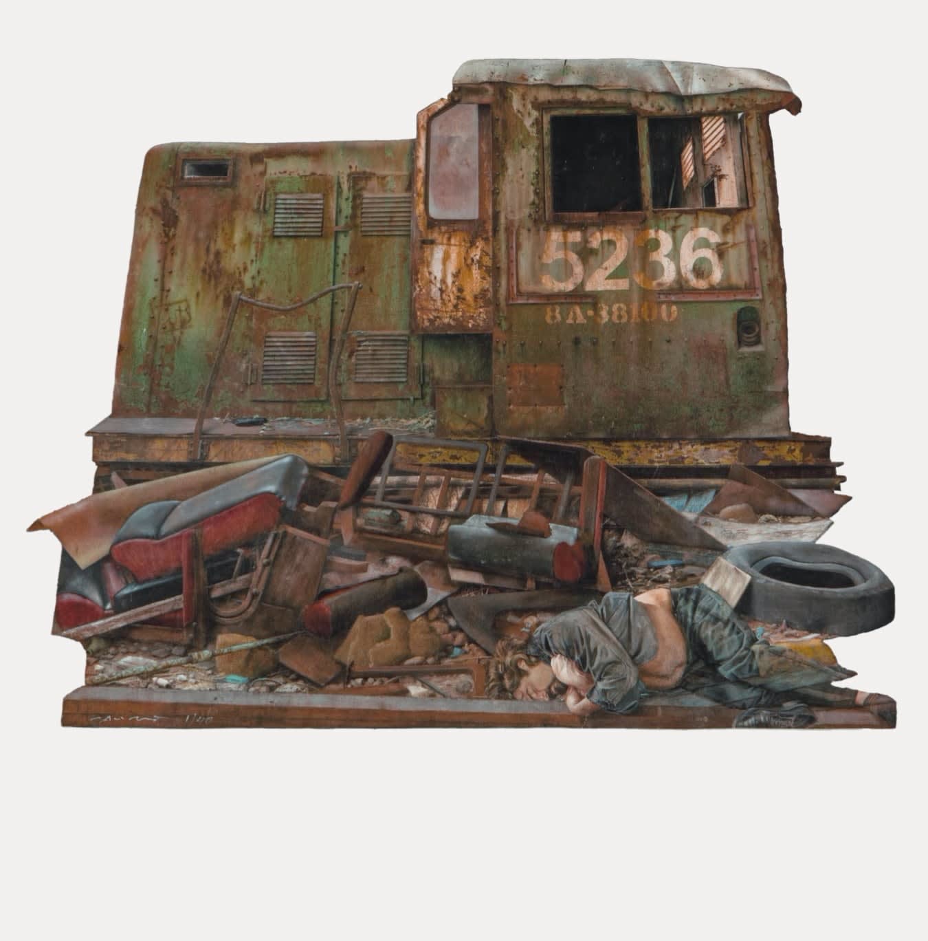 Rafael Cauduro, "Tiradero N. de M. ", ca. 2012