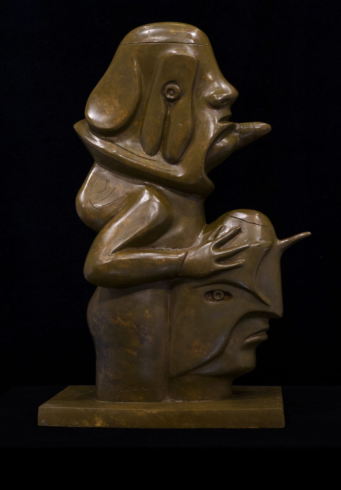 José Luis Cuevas, "Escultor", 2005