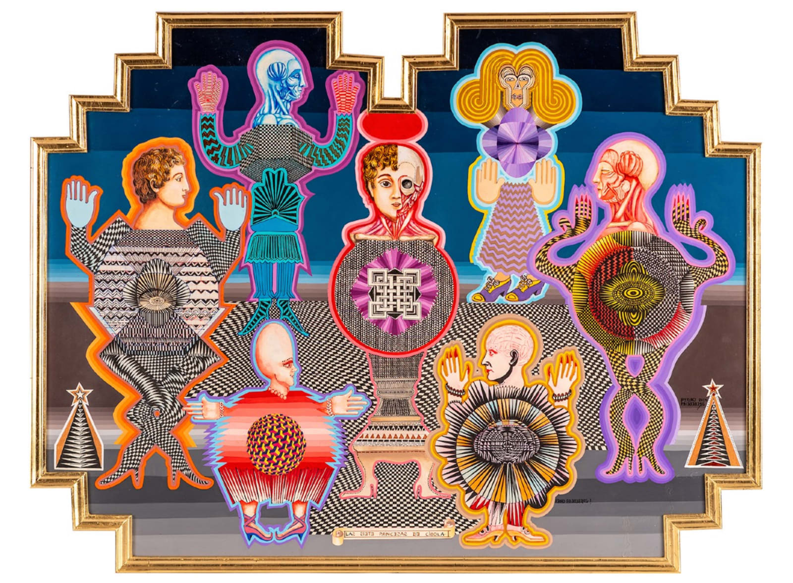 Pedro Friedeberg, "Las siete princesas de Cibola", 2024