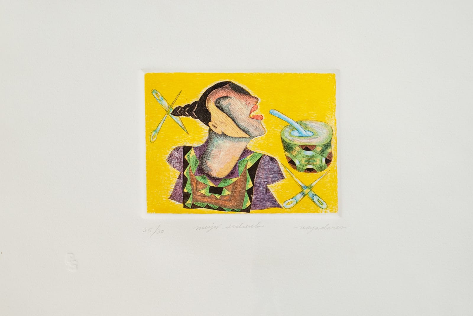 Crispín Vayadares, "Mujer sedienta", S/F