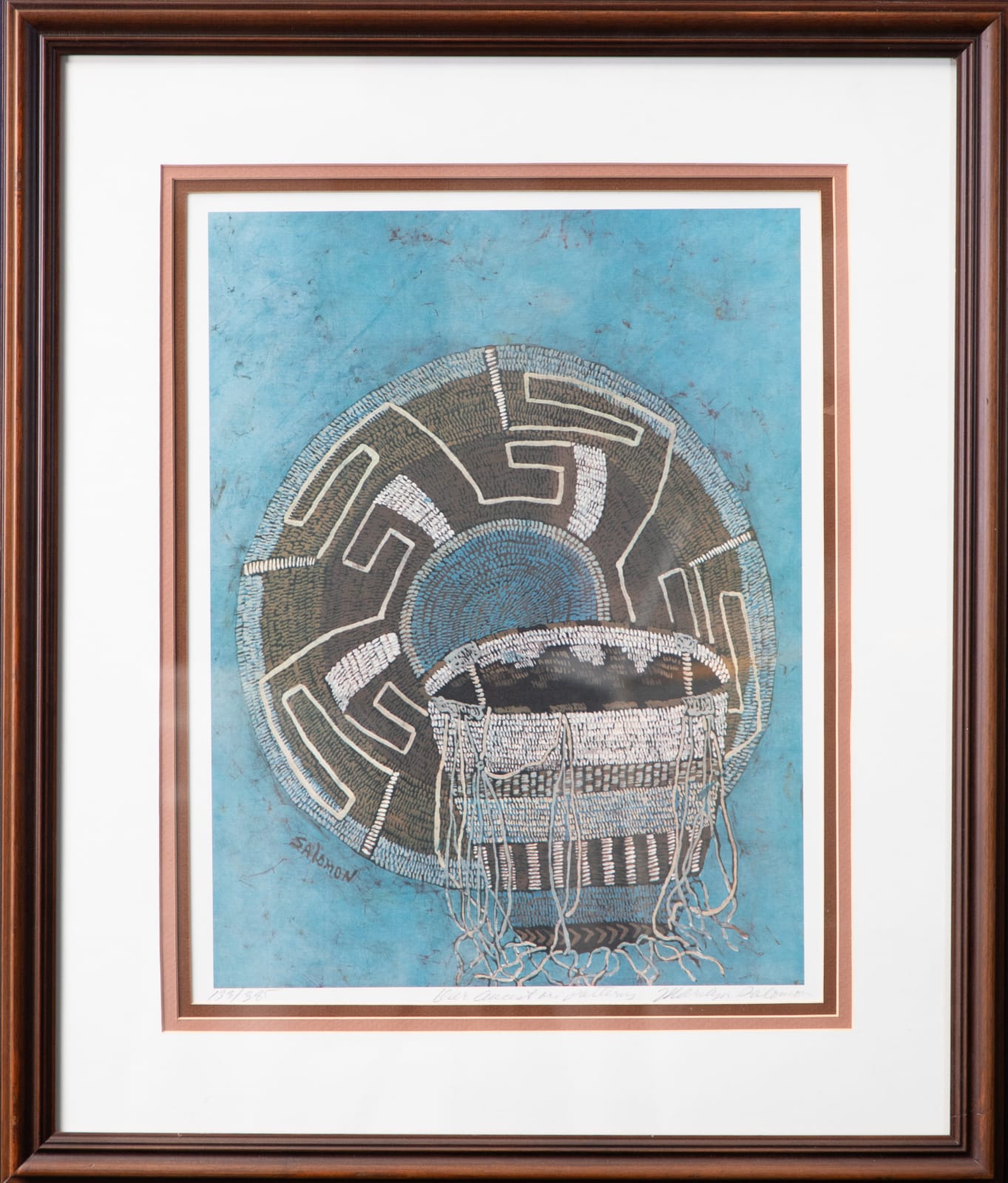 Marilyn Salomon, "Our Ancestors Patterns"