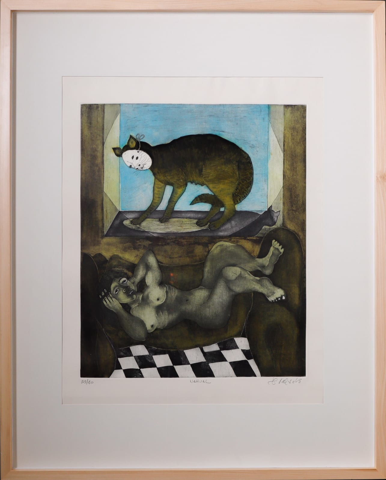 Luis Valsoto, "Nahual", ca. 1998