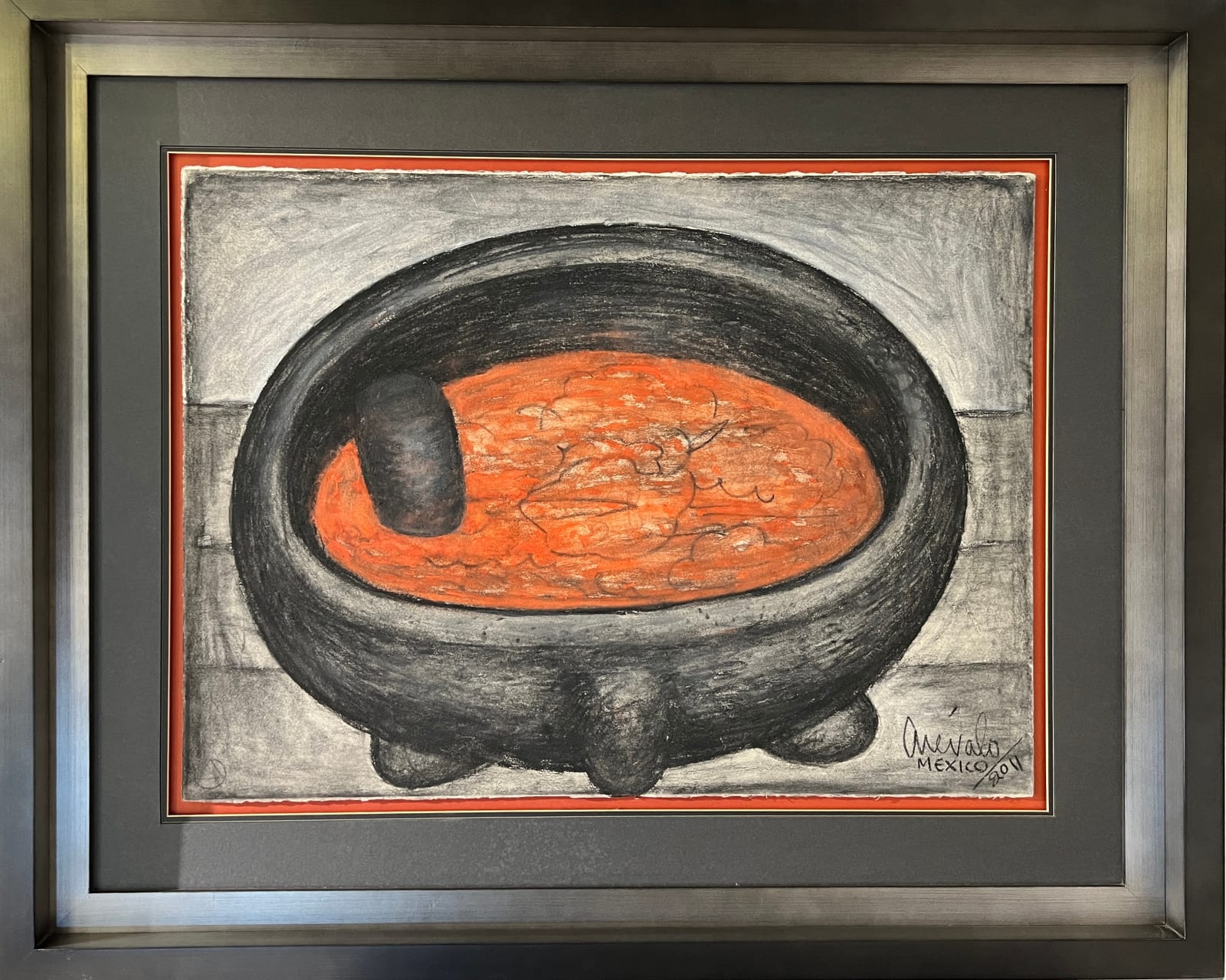 Javier Arévalo, "El molcajete", 2011