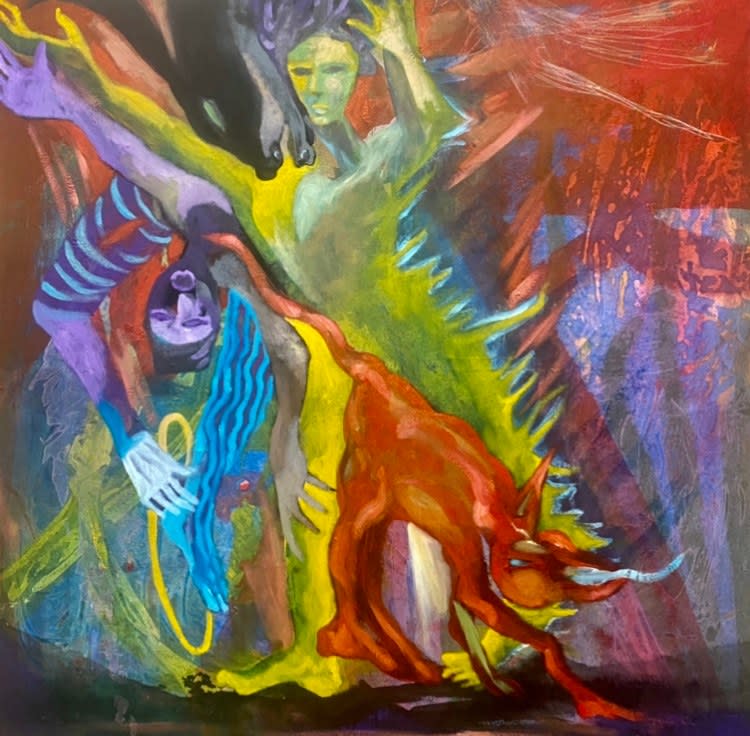 Armando Melendez, "Fire", 2023