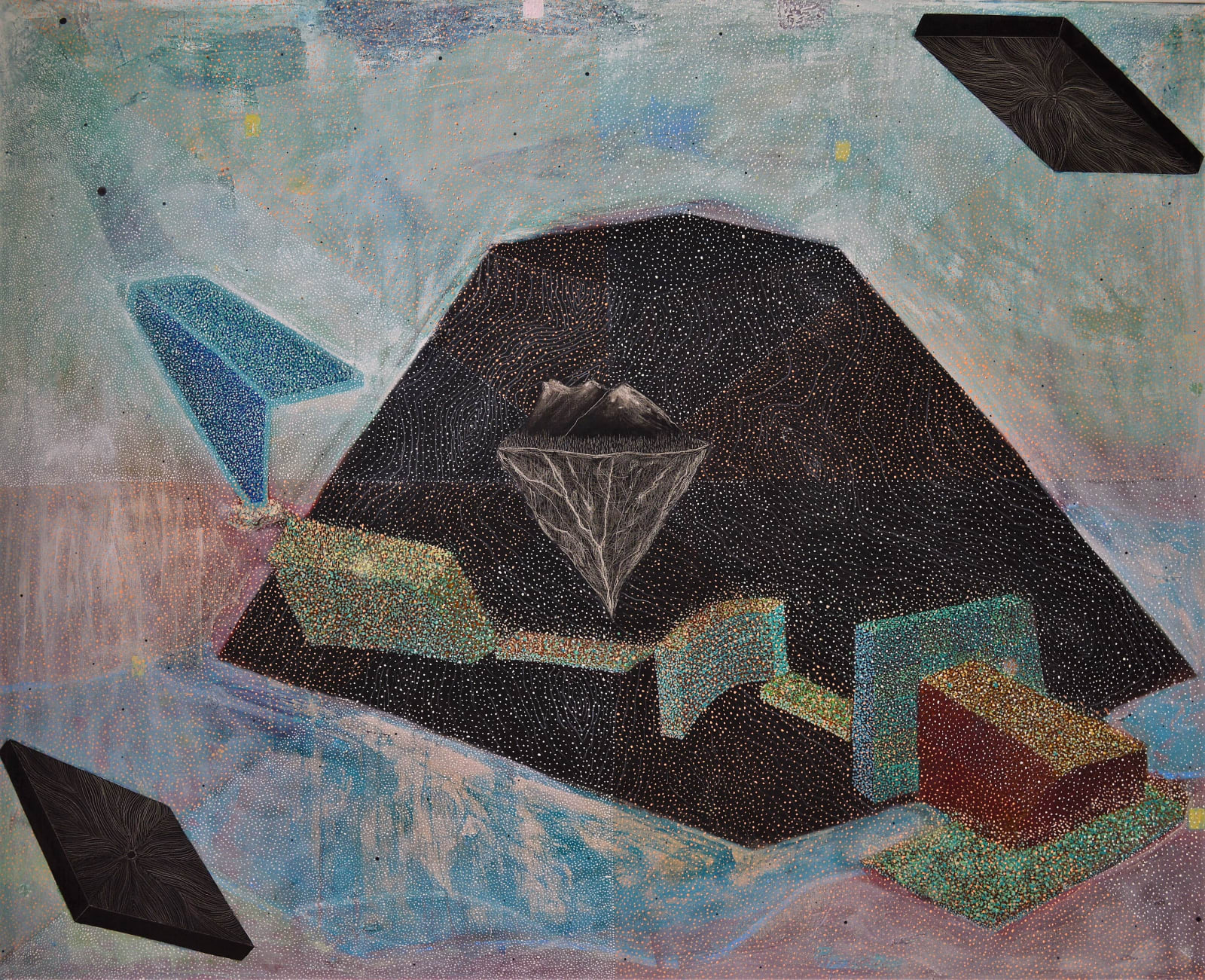 Paul Lozano, "Diorama", 2018