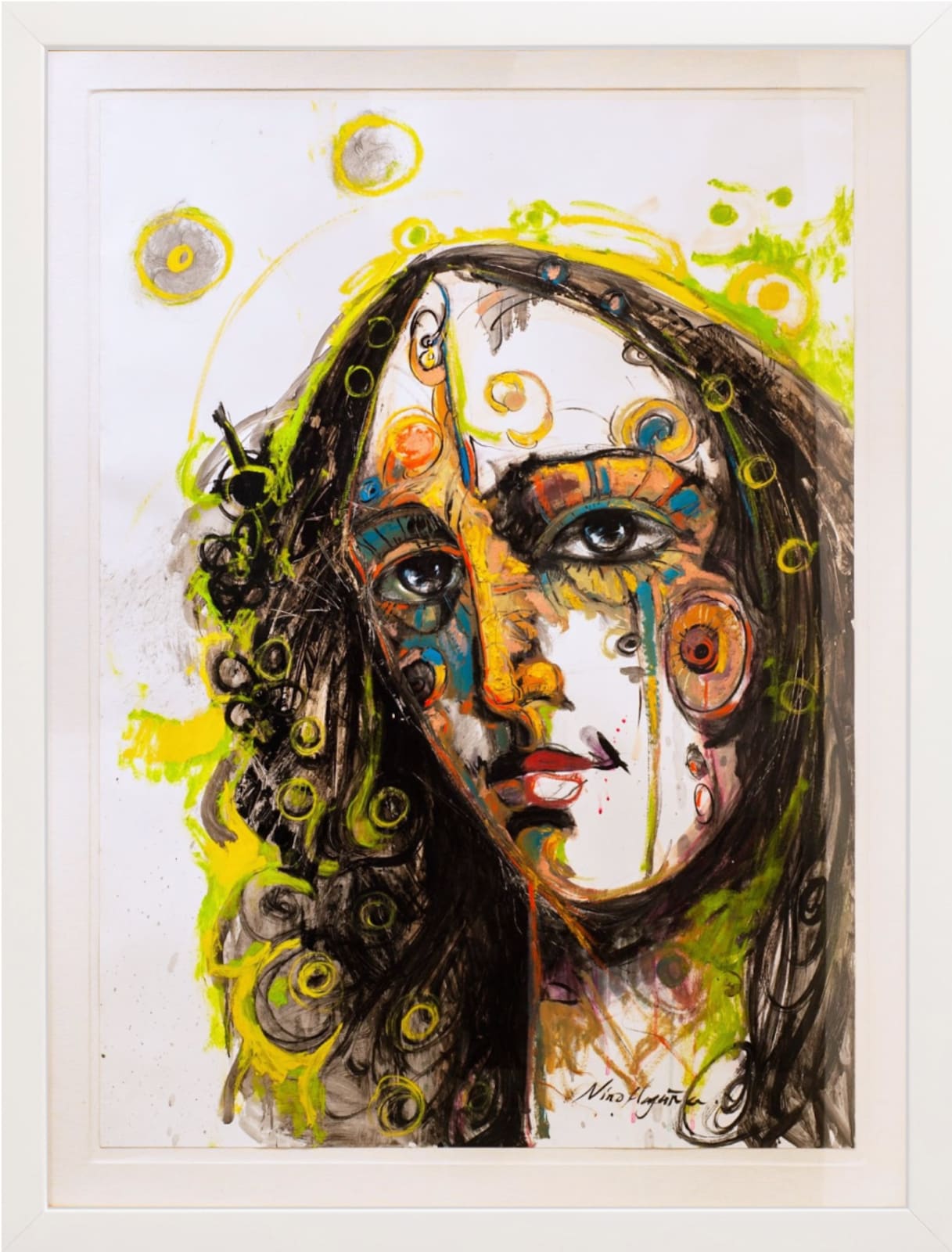 Nino Magaña, "Sin título (Rostro)"