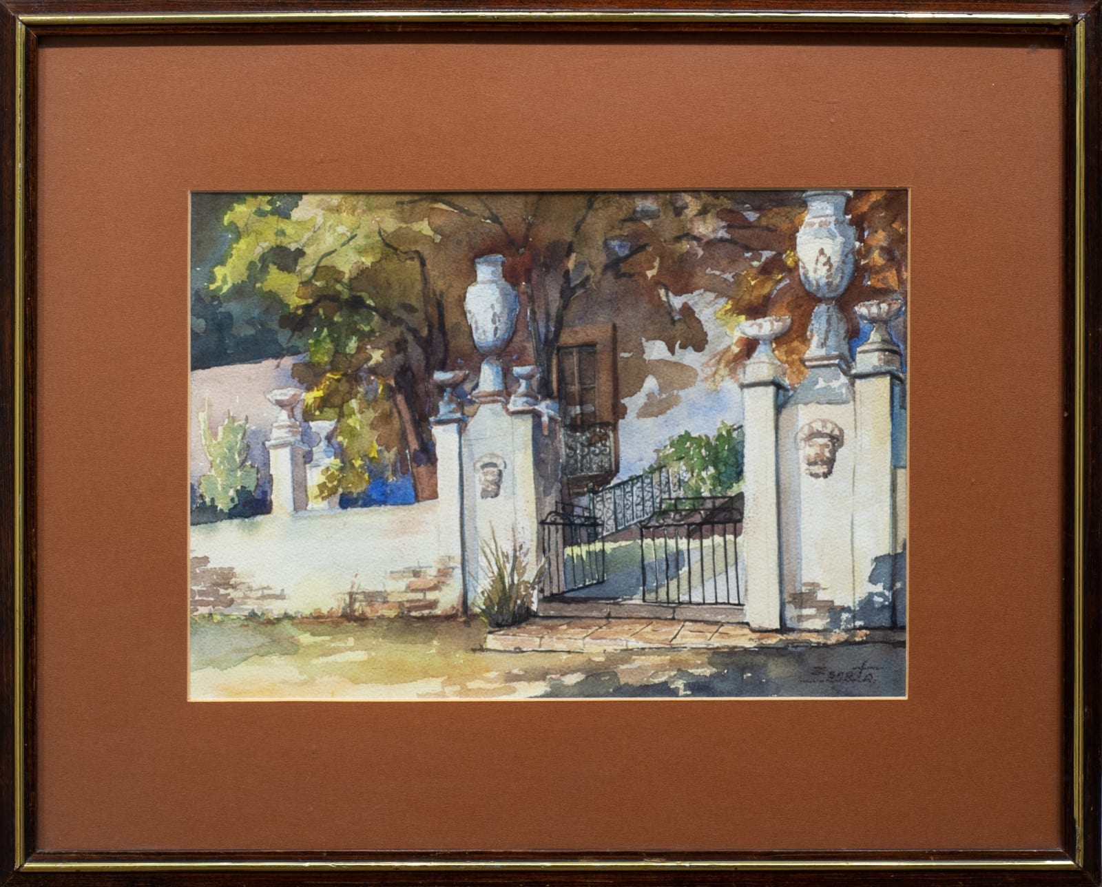 Pilar Escota Longas, "Sin título (Portón con copones)", 1983