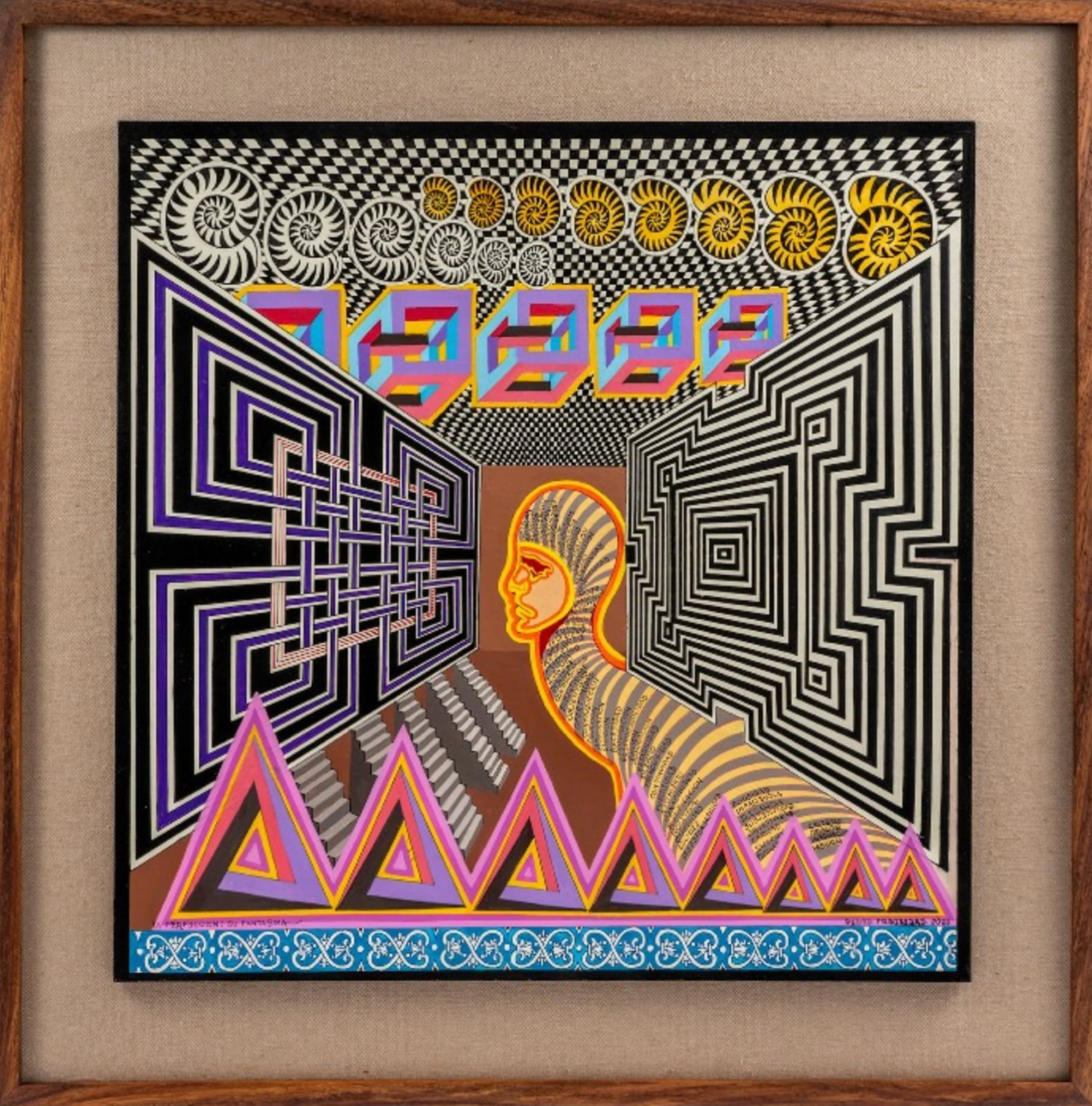 Pedro Friedeberg, "La perfección: su fantasma", 2023