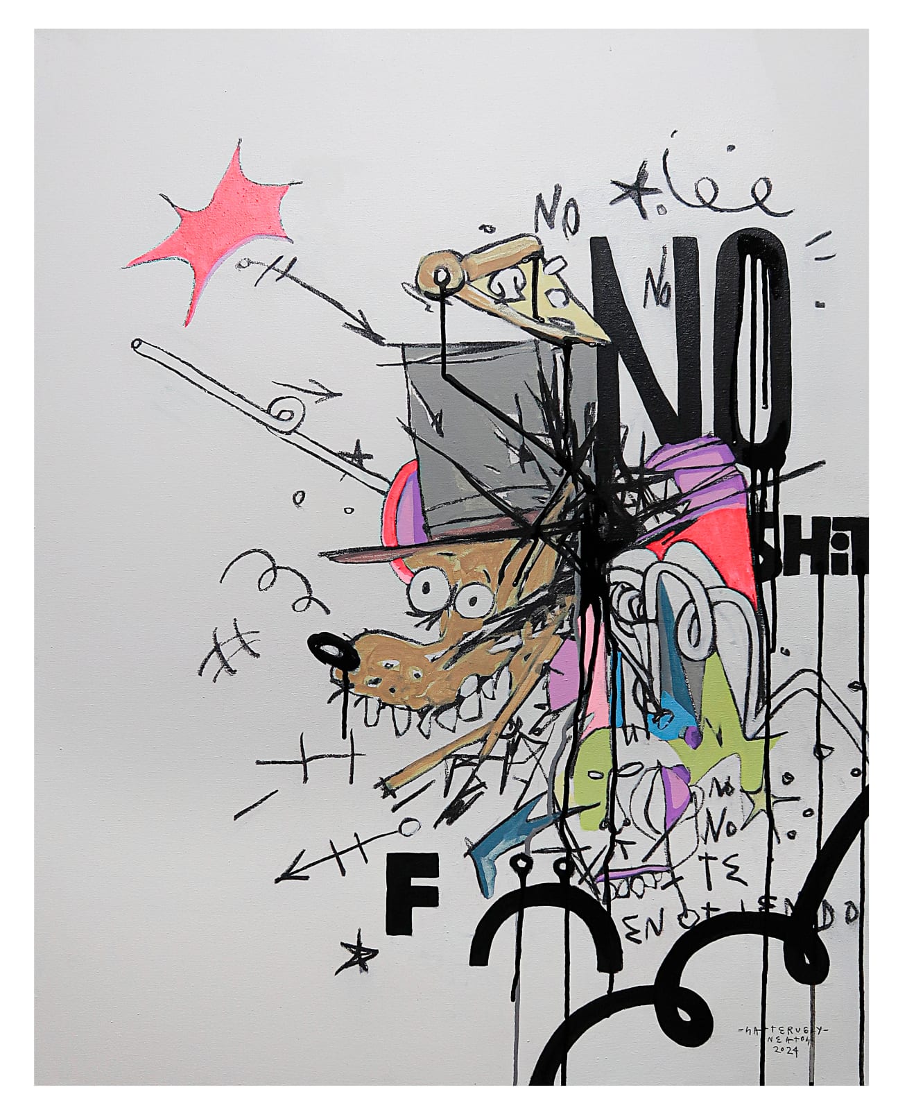 Satterugly, "Lobo lobito", 2024