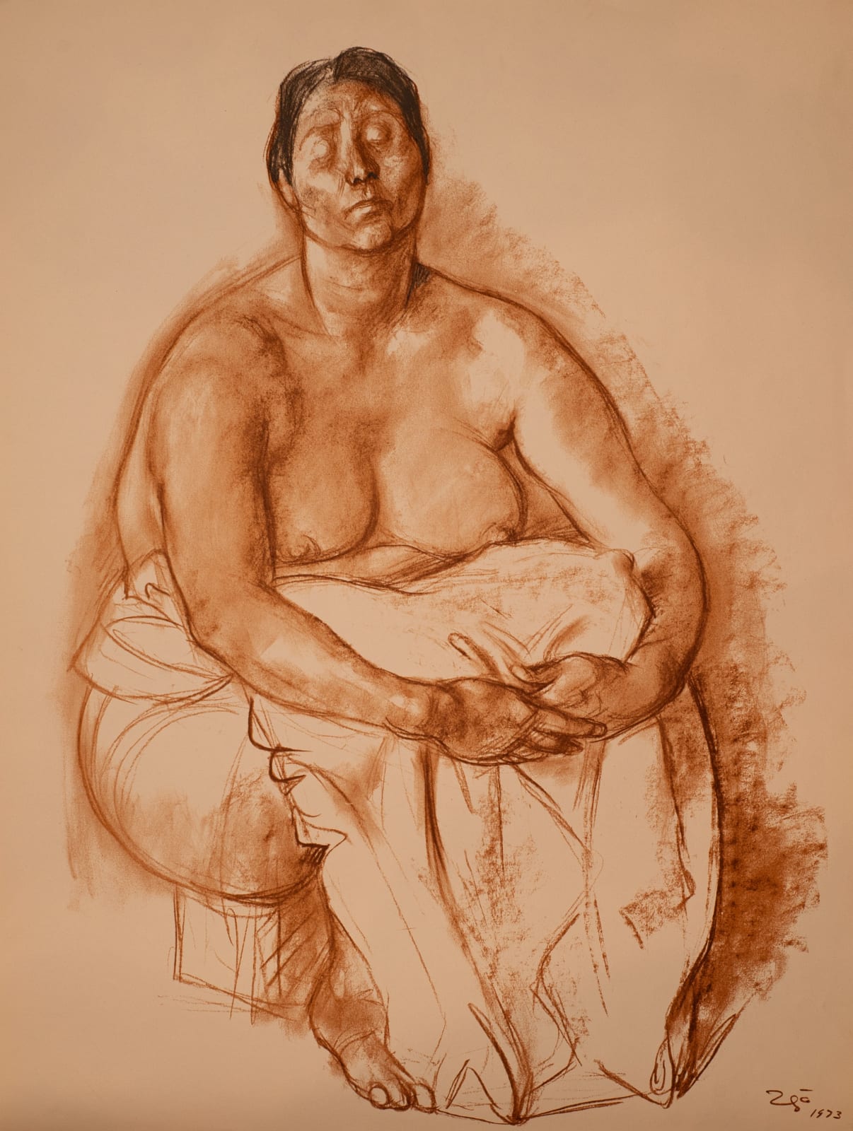 Francisco Zúñiga, "Evelia", 1973
