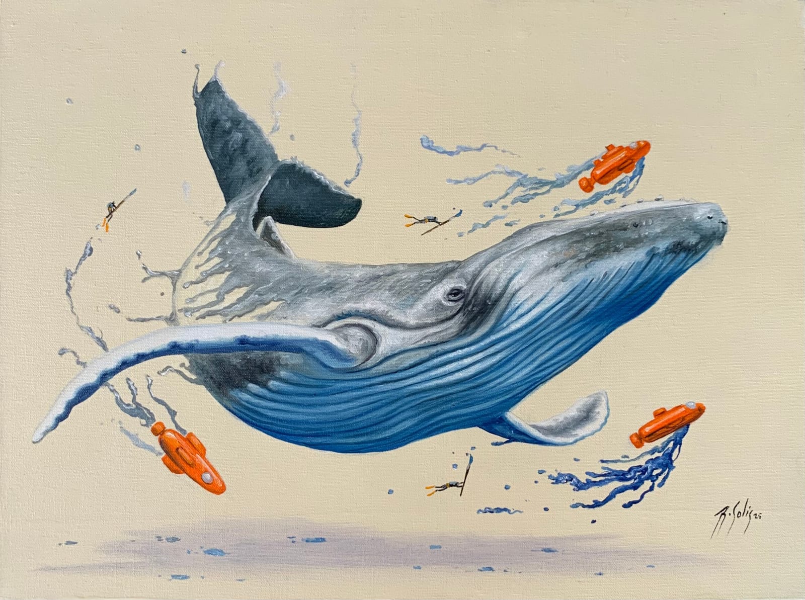Ricardo Solís, "Ballena", 2024