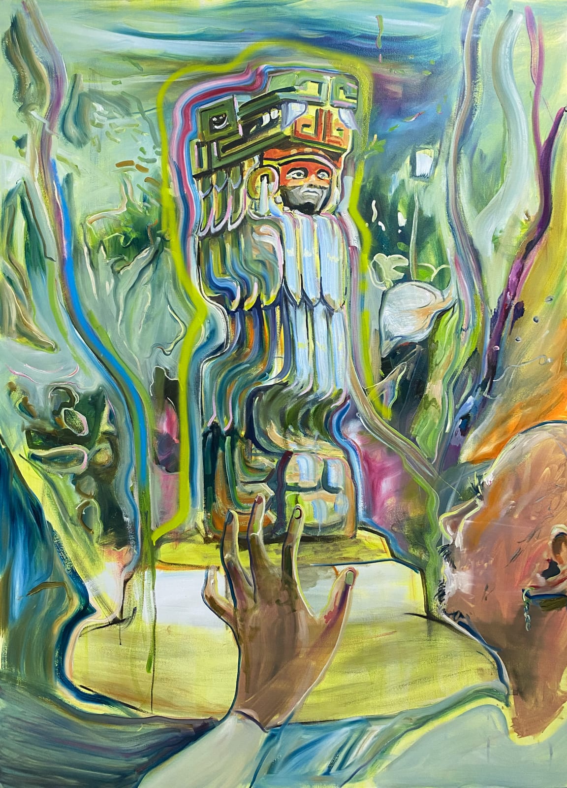 Marcos Castro, "Descubrimiento de Quetzalcóatl", 2023