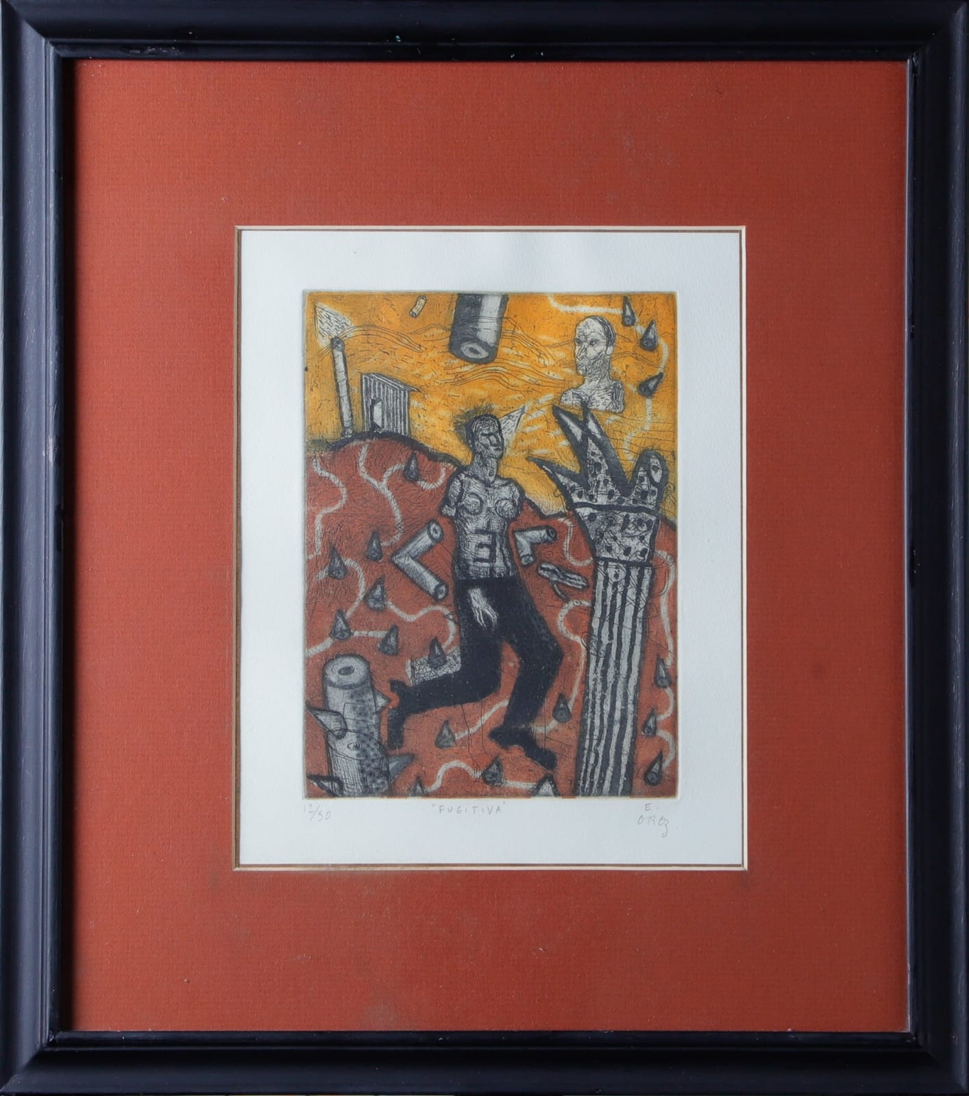 Enrique Oroz, "Fugitiva", ca. 1995