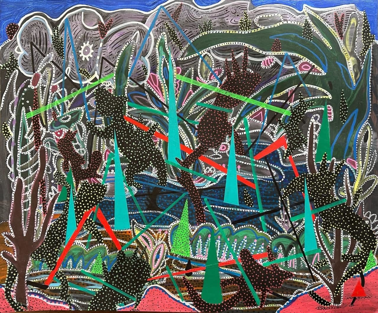 Sadek Reynolds, "Danza Nocturna", 2024