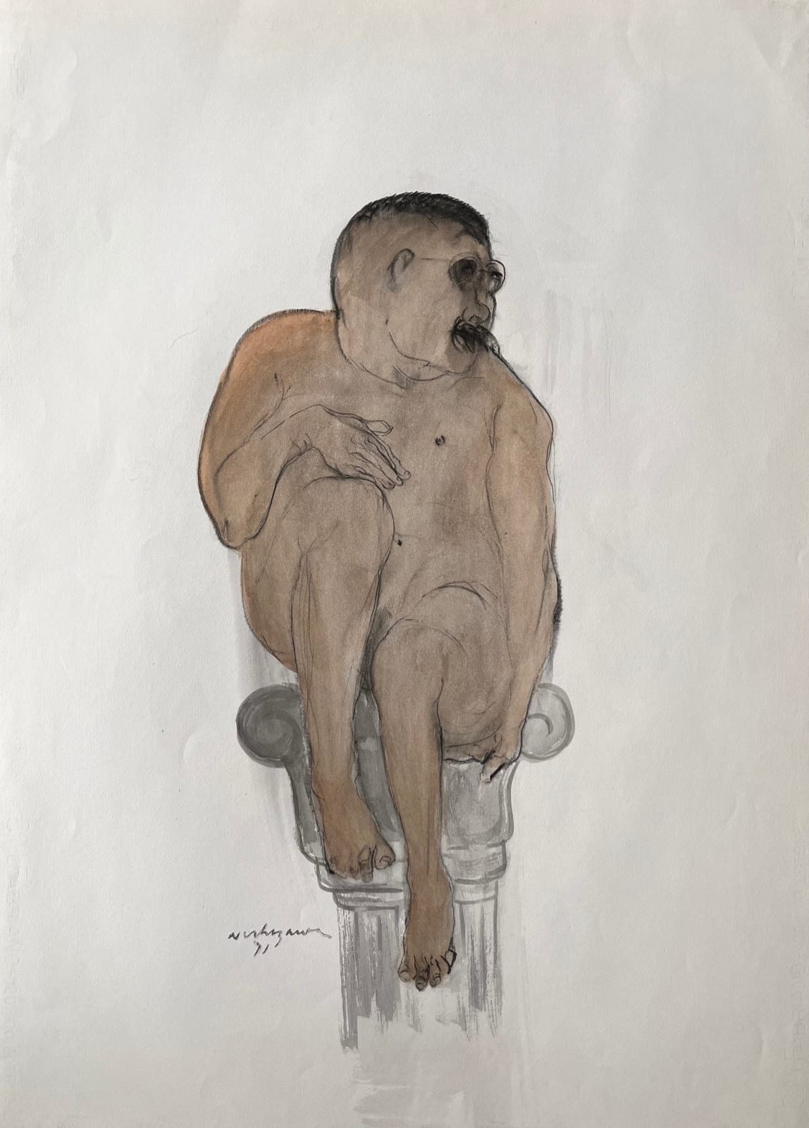 Luis Nishizawa, "Contemplador", 1971
