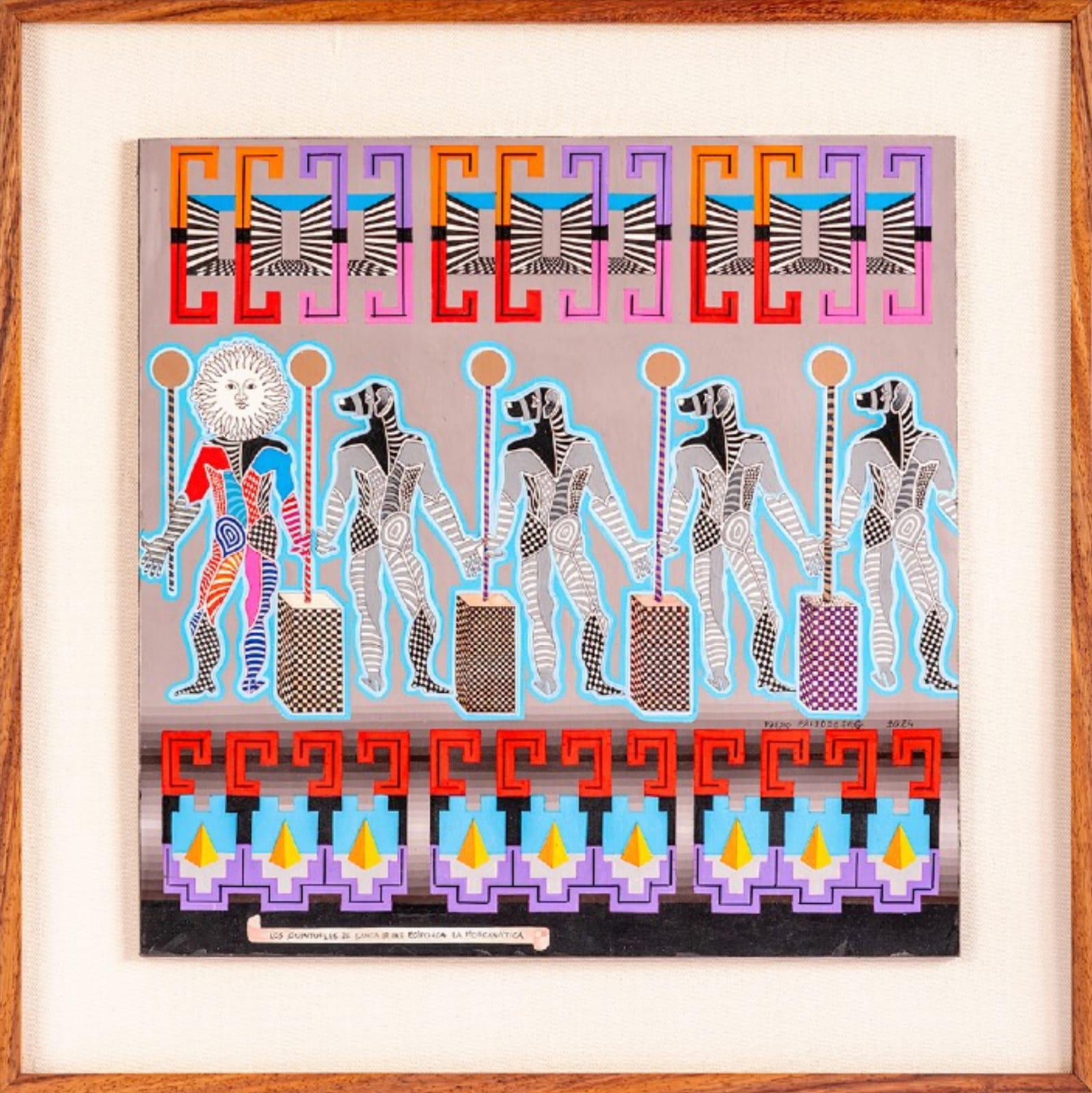 Pedro Friedeberg, "Los Quintuples de Santa Irene Egipcia LaMorganática", 2024