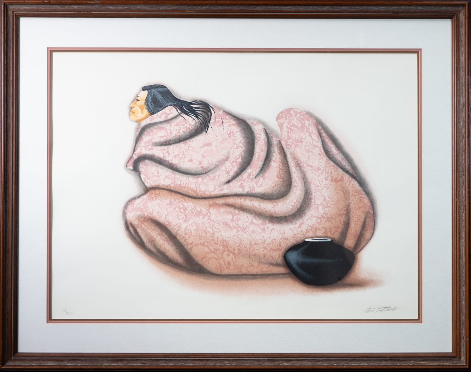Robert Redbird, "American Native", ca. 1990