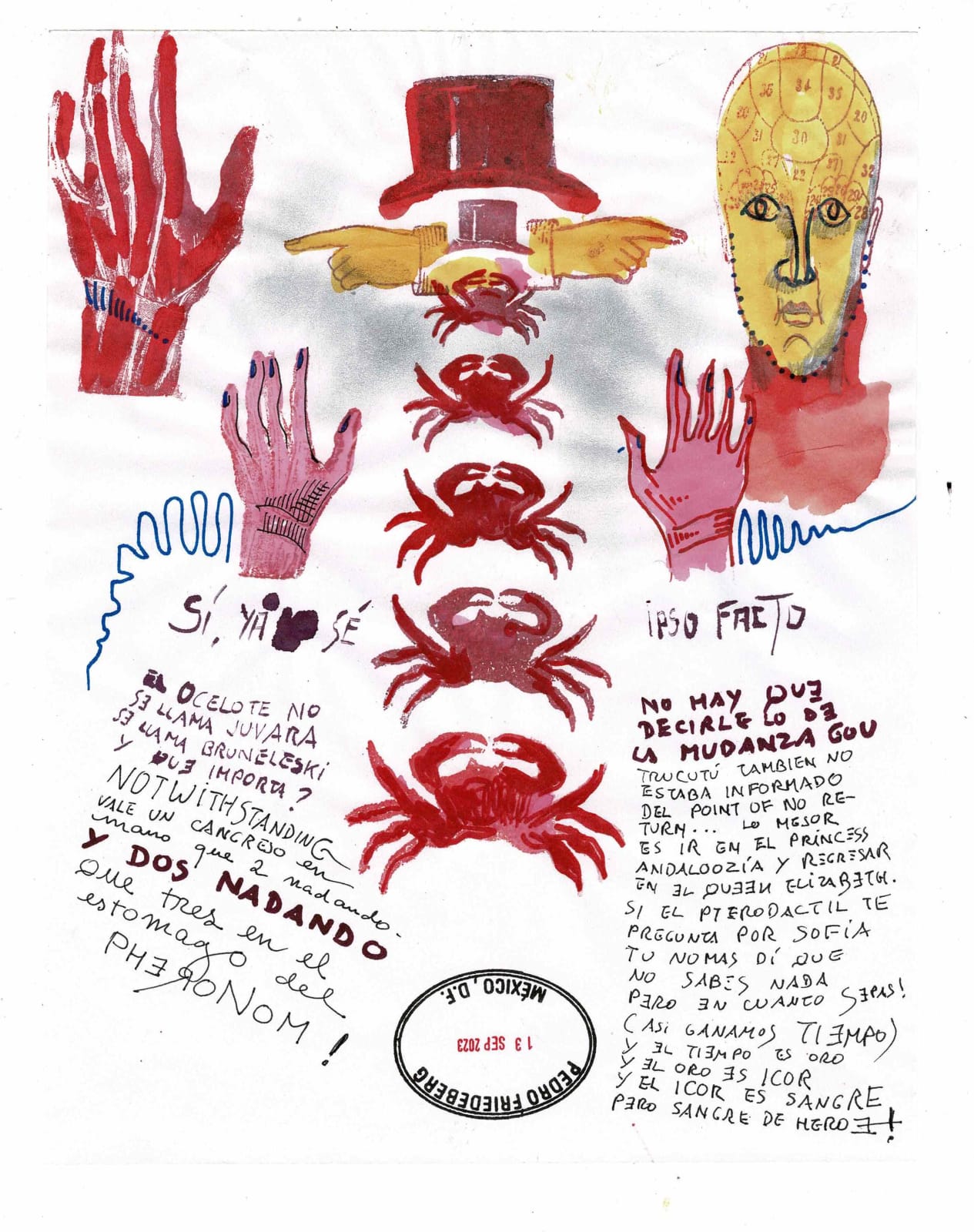 Pedro Friedeberg, Ipso Facto, 2024