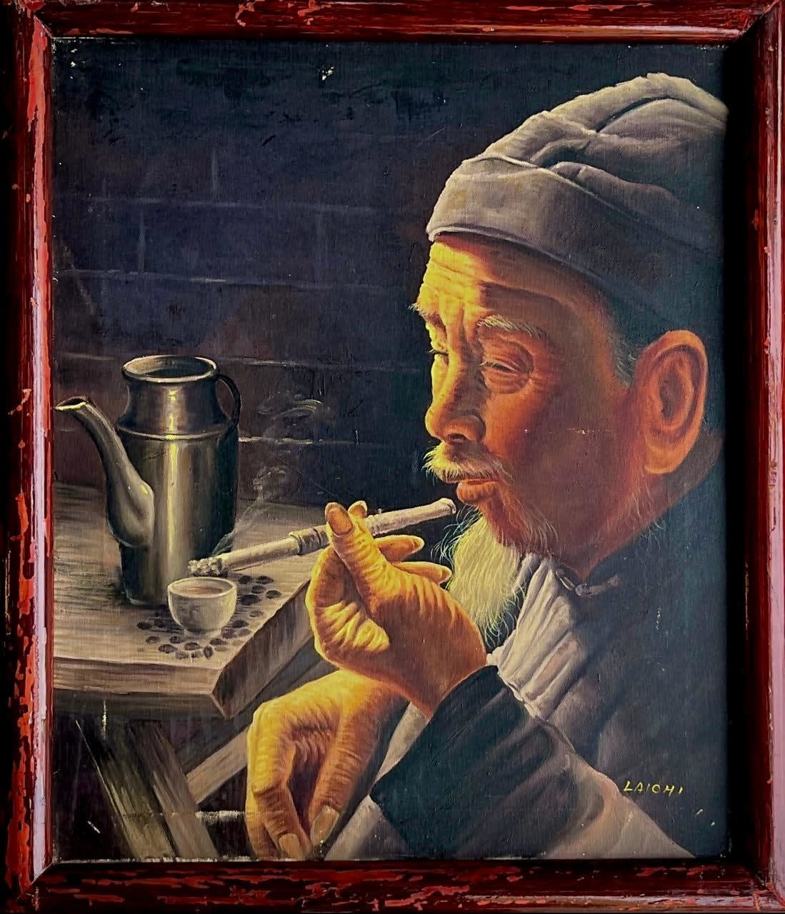 Laichi, "Hombre del cigarro", sin año