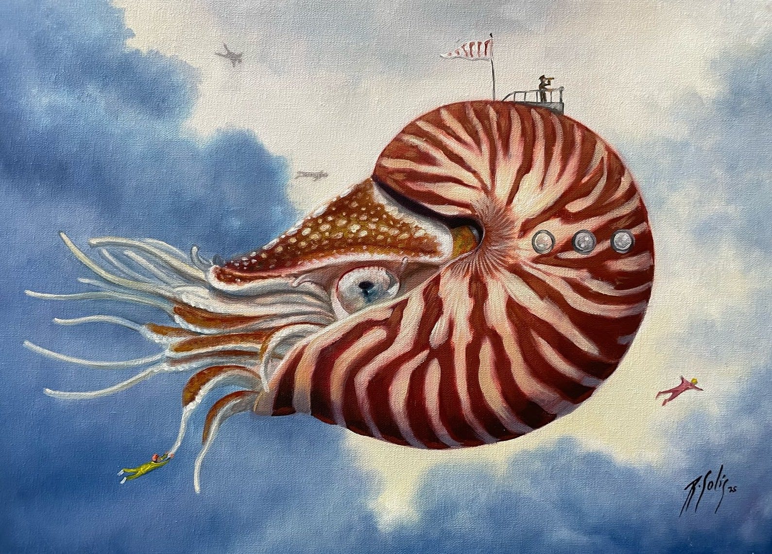 Ricardo Solís, "Nautilus", 2025