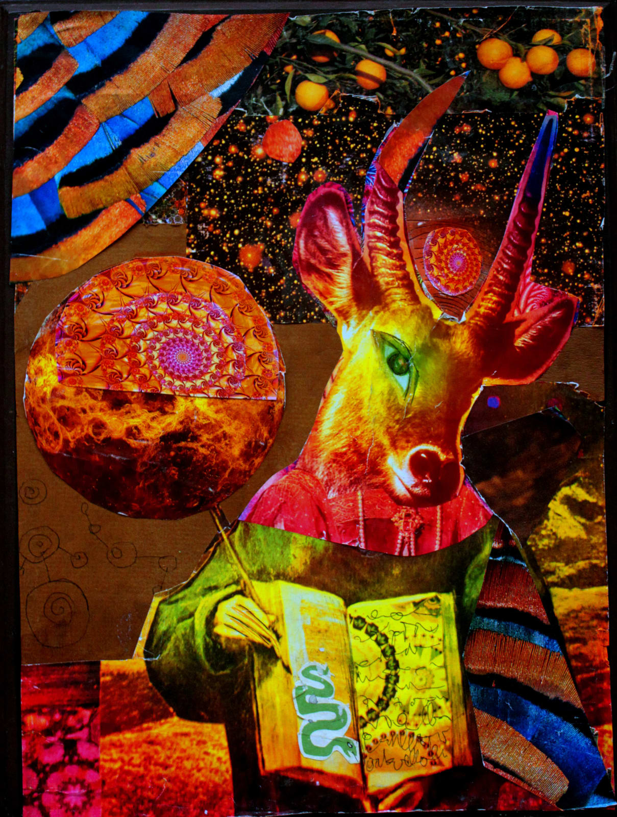 Larry Carlson, "Deer prophet", 2023