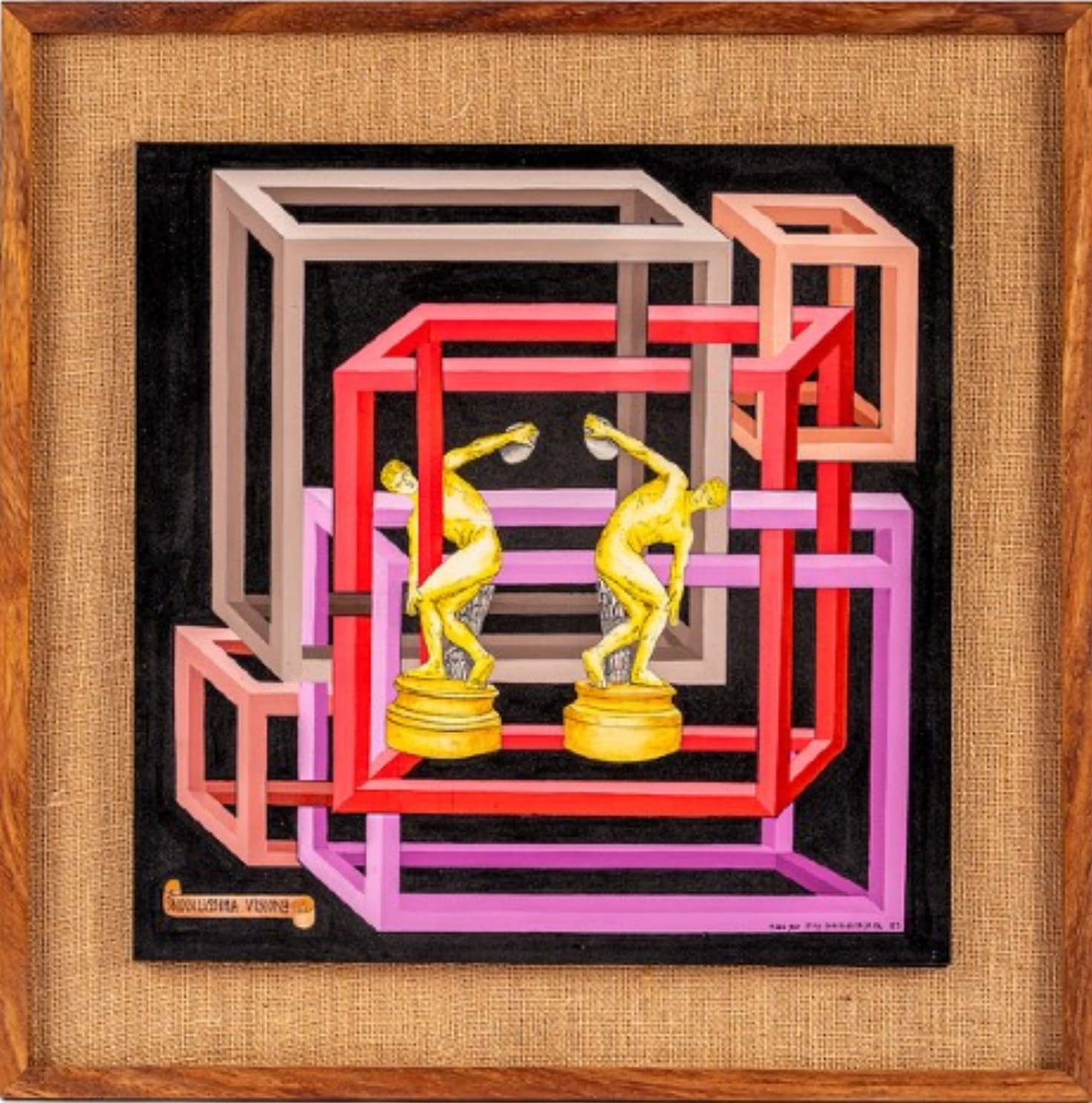 Pedro Friedeberg, "Snobilissima Visione", 2023