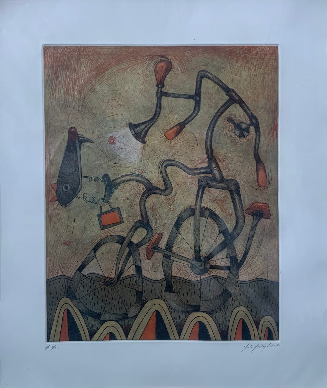 Mario Martín del Campo, Bicicleta, 2011