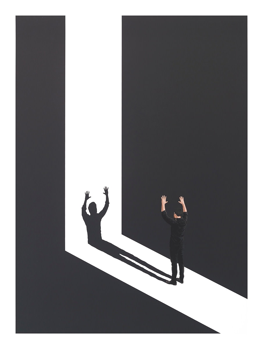 Hugo Lugo, "El origen de la luz" (índigo profundo), 2021