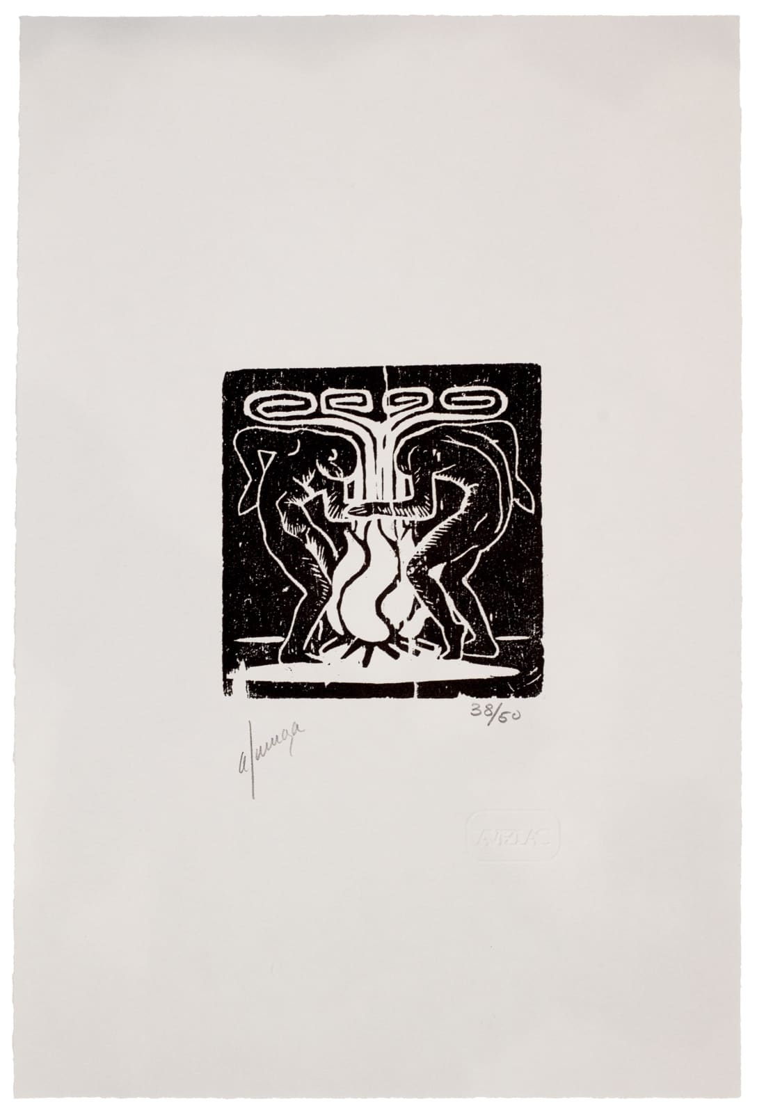 Francisco Zúñiga, "Danza del fuego", 1934 (reimpresión 2004)