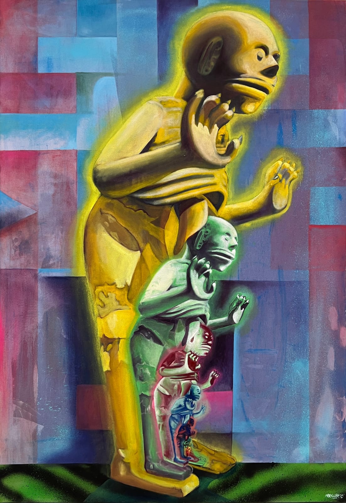 Gallo Morales, "Inframundo", 2024