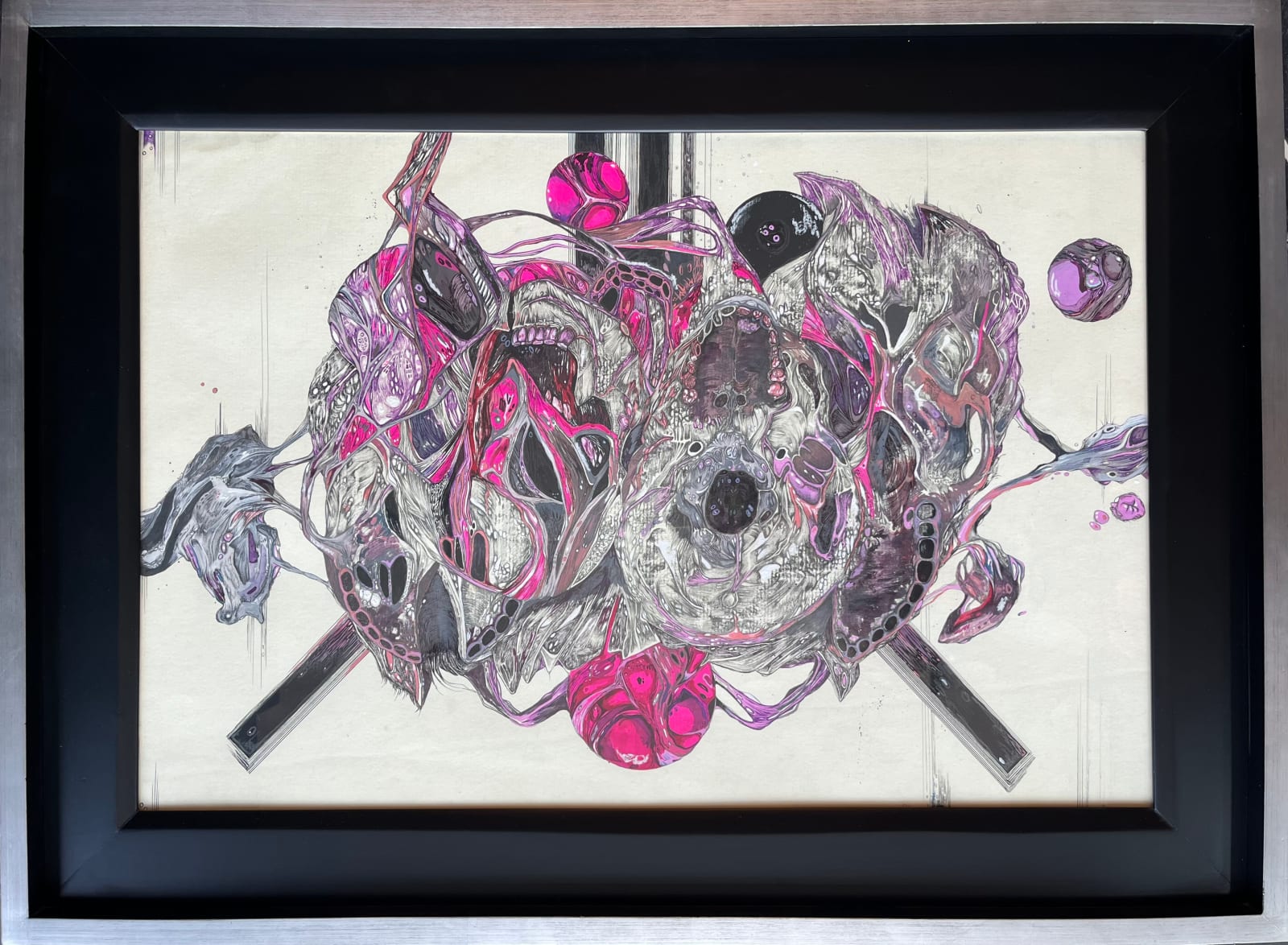 Jorge Miranda, "Ars Moriendi, cruz No. 3”, 2023