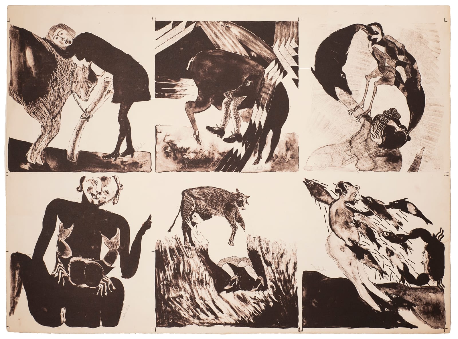 Francisco Toledo, "Collage Toledo", ca. 1980