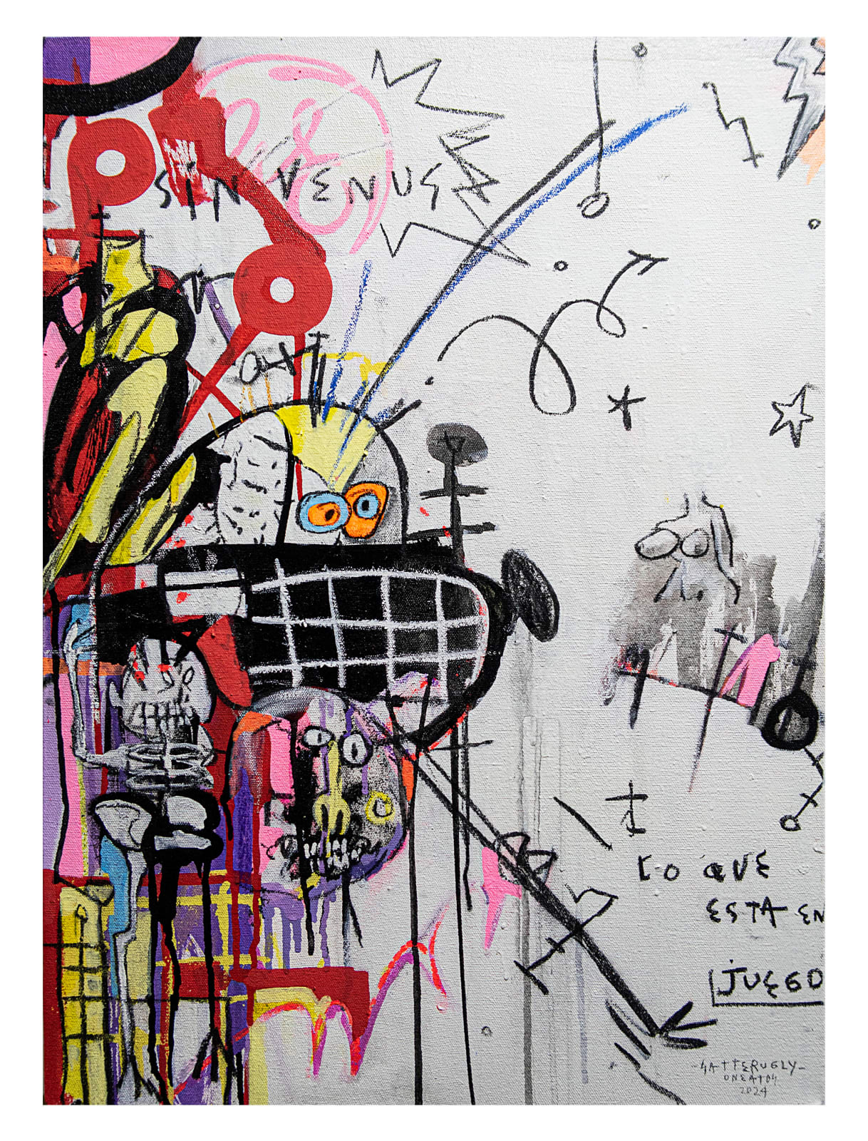 Satterugly, "Sin venus", 2024