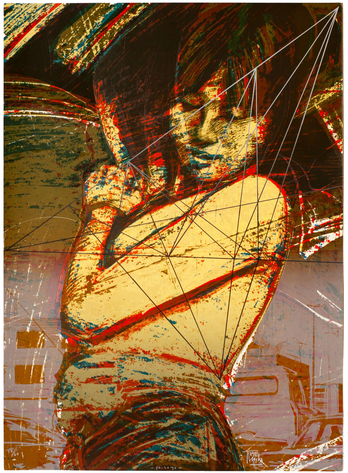 José Castro Leñero, "Paisaje", ca. 1990