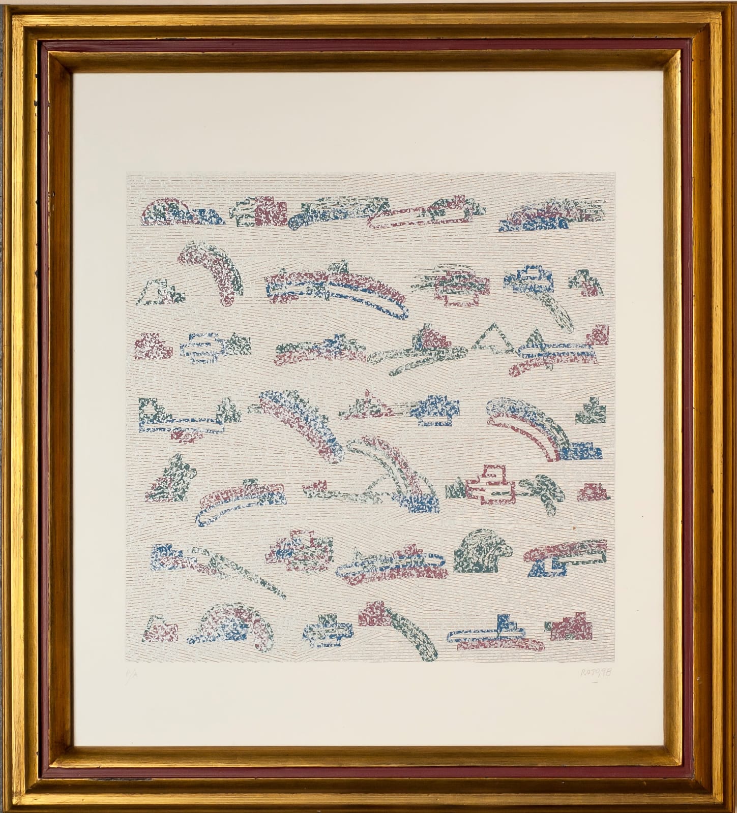Vicente Rojo, "Códice", 1998