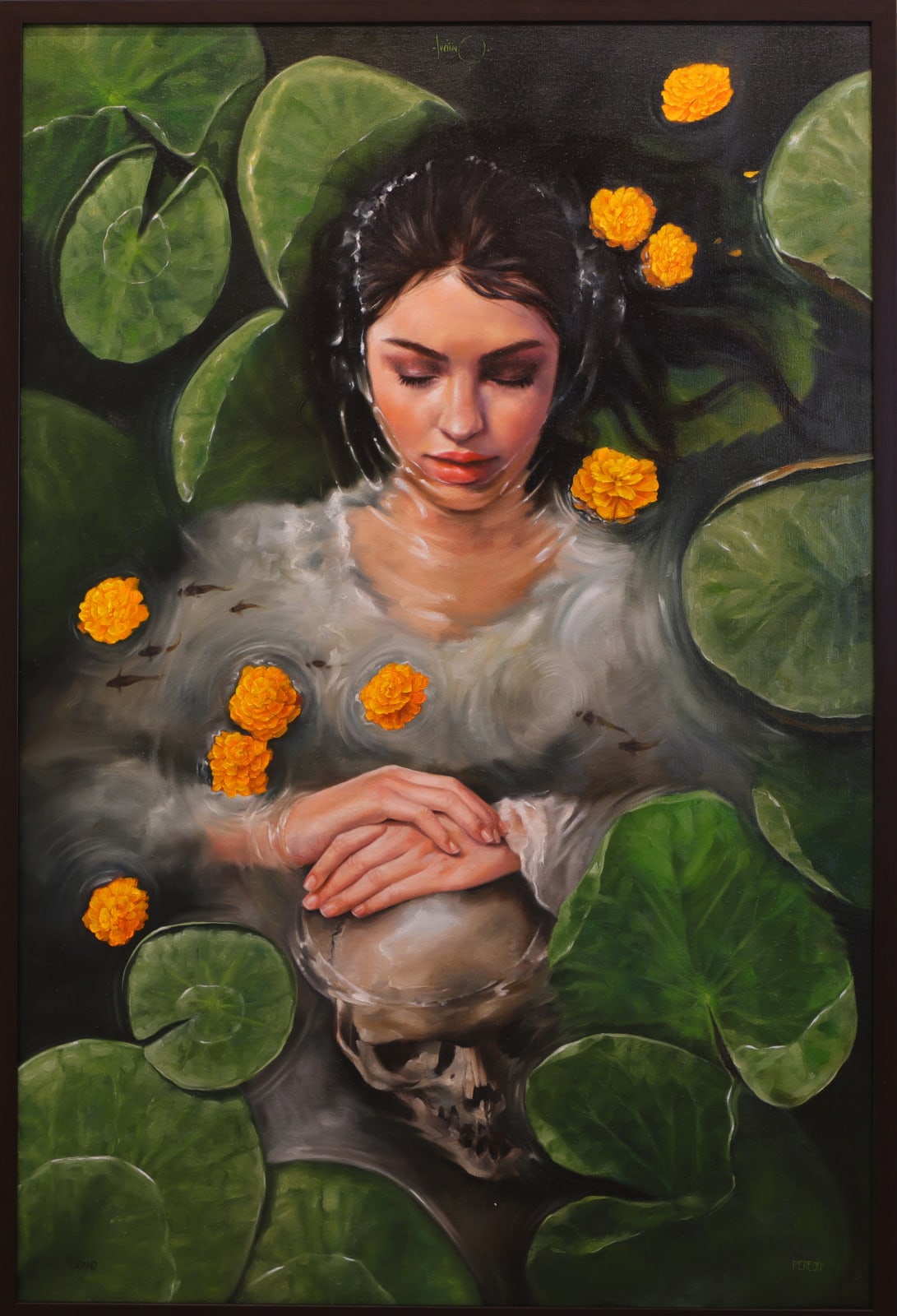 Luciano Peredo, "Ofelia y Saturno", 2024