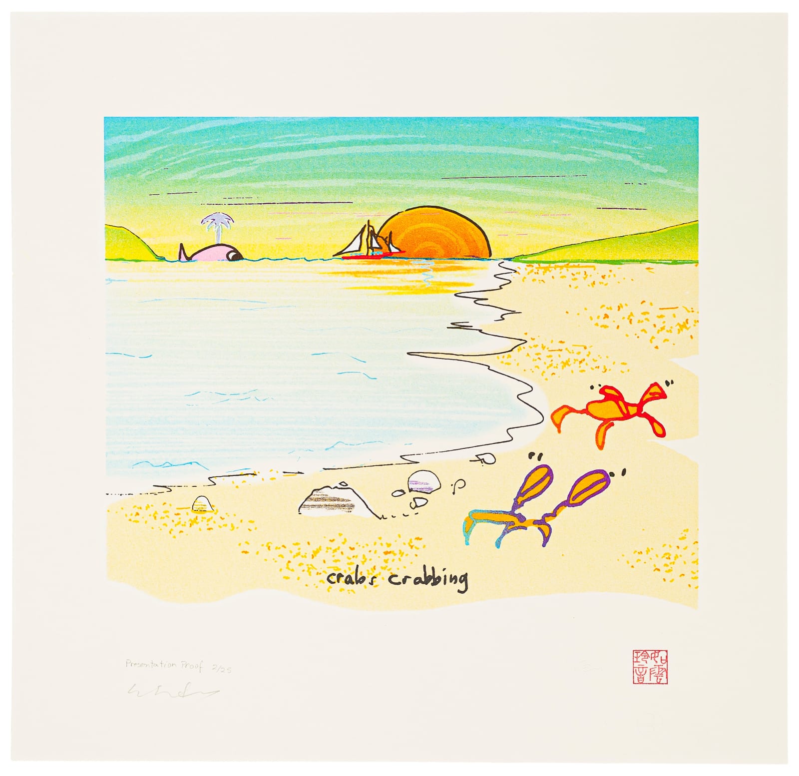 John Lennon & Yoko Ono, "Crabs Crabbing", 2001