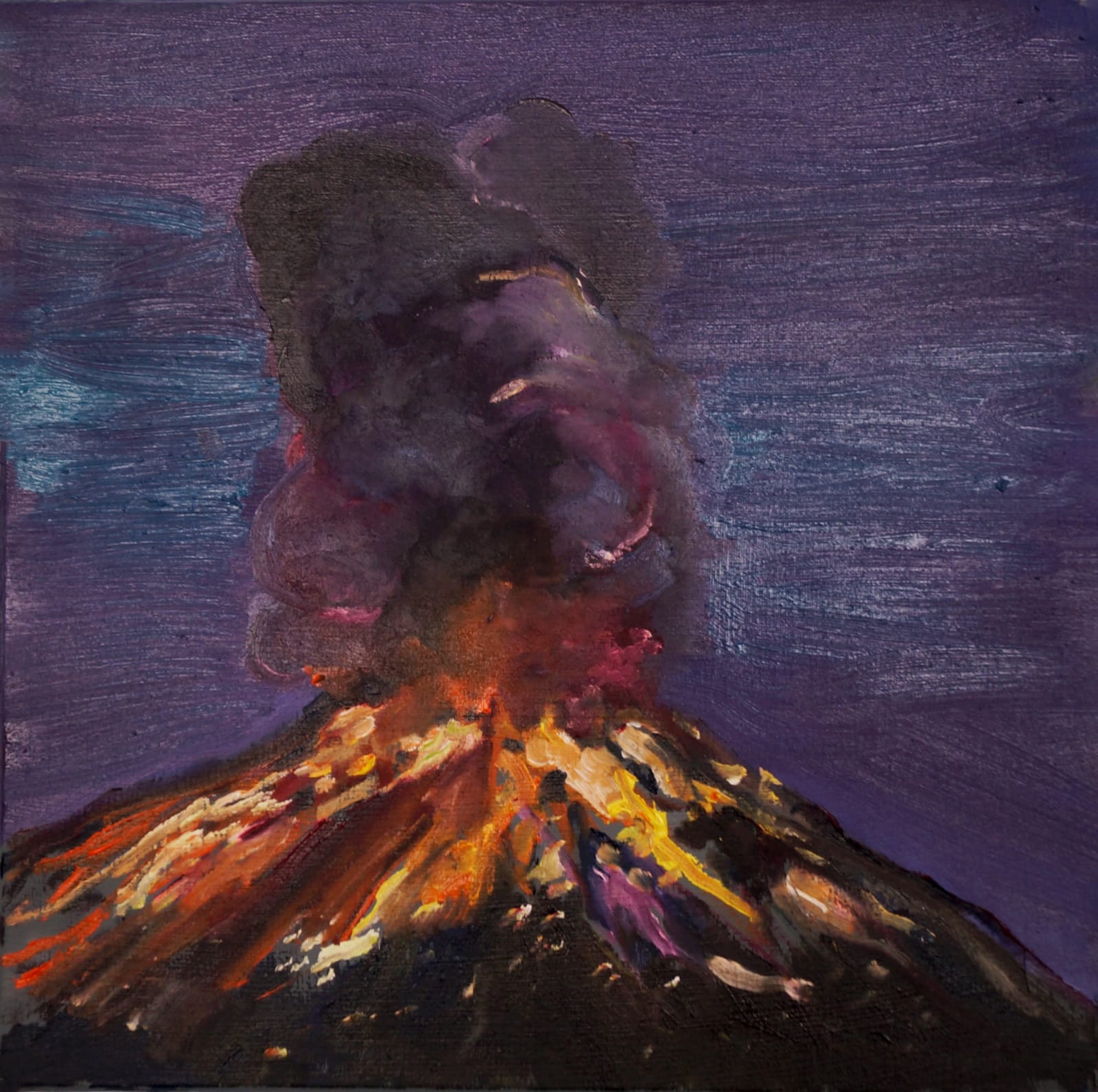 Marcos Castro, "Estudio de la explosión I", 2019