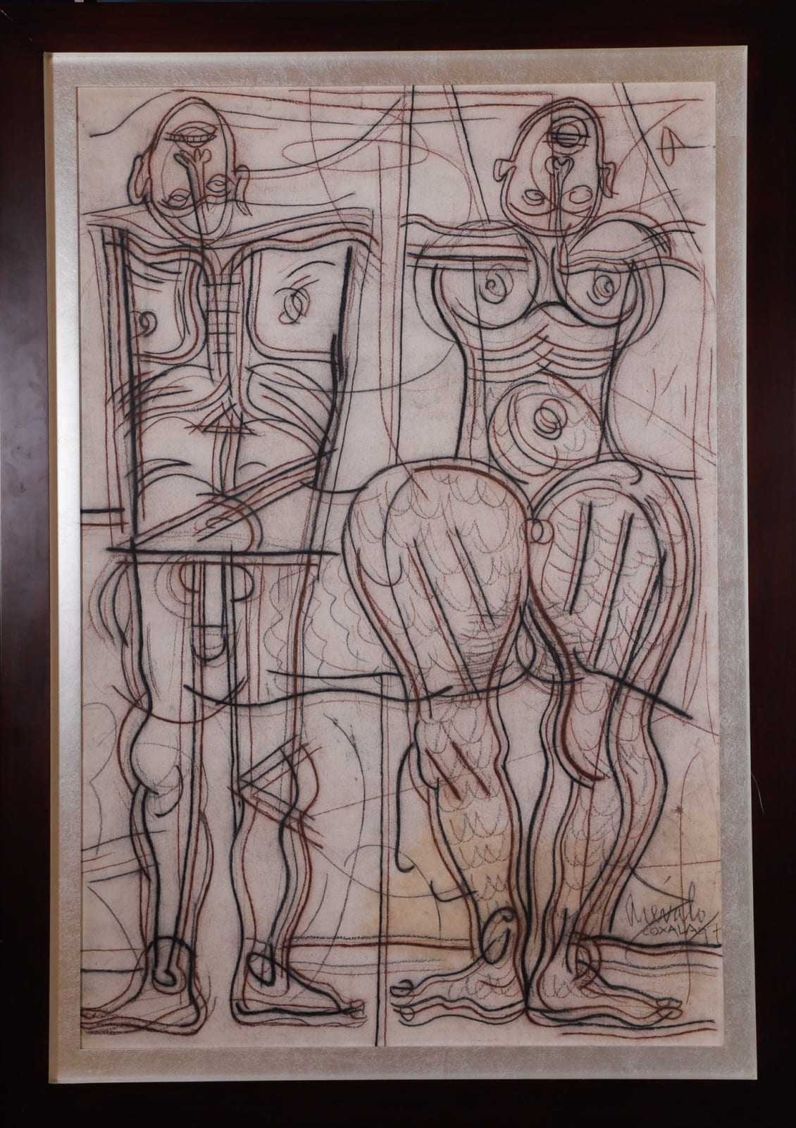 Javier Arévalo, Sin título, (Hombre y mujer), 1997