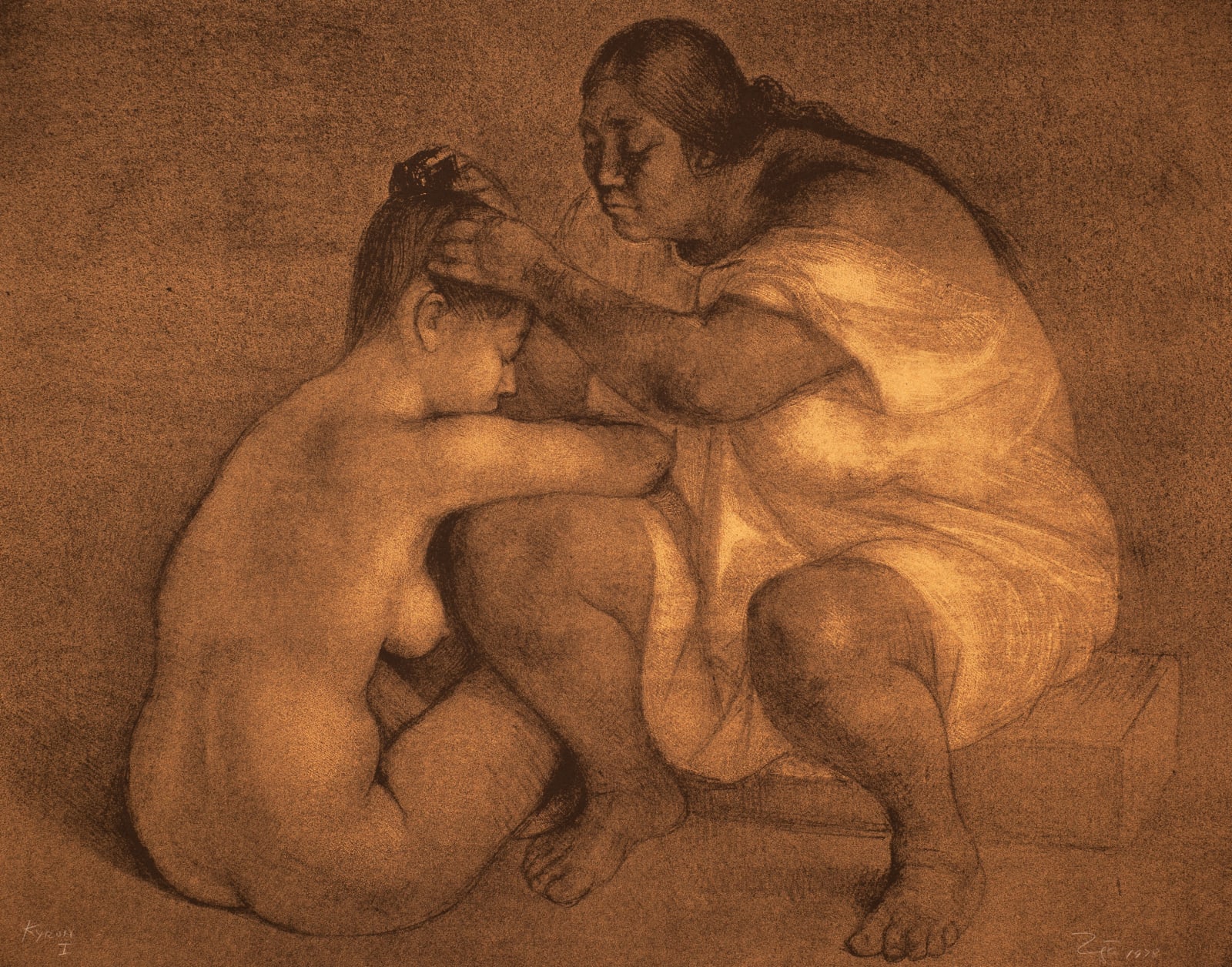 Francisco Zúñiga, "El peinado", 1978