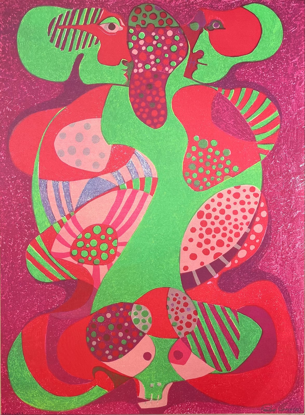 Pedro Coronel, "Los amantes", 2010
