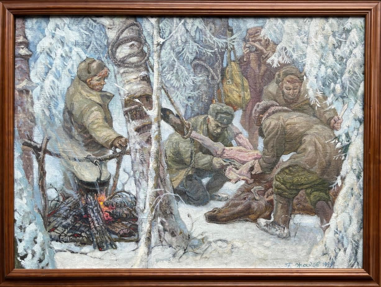 Jacob, "Escena invernal", 1999
